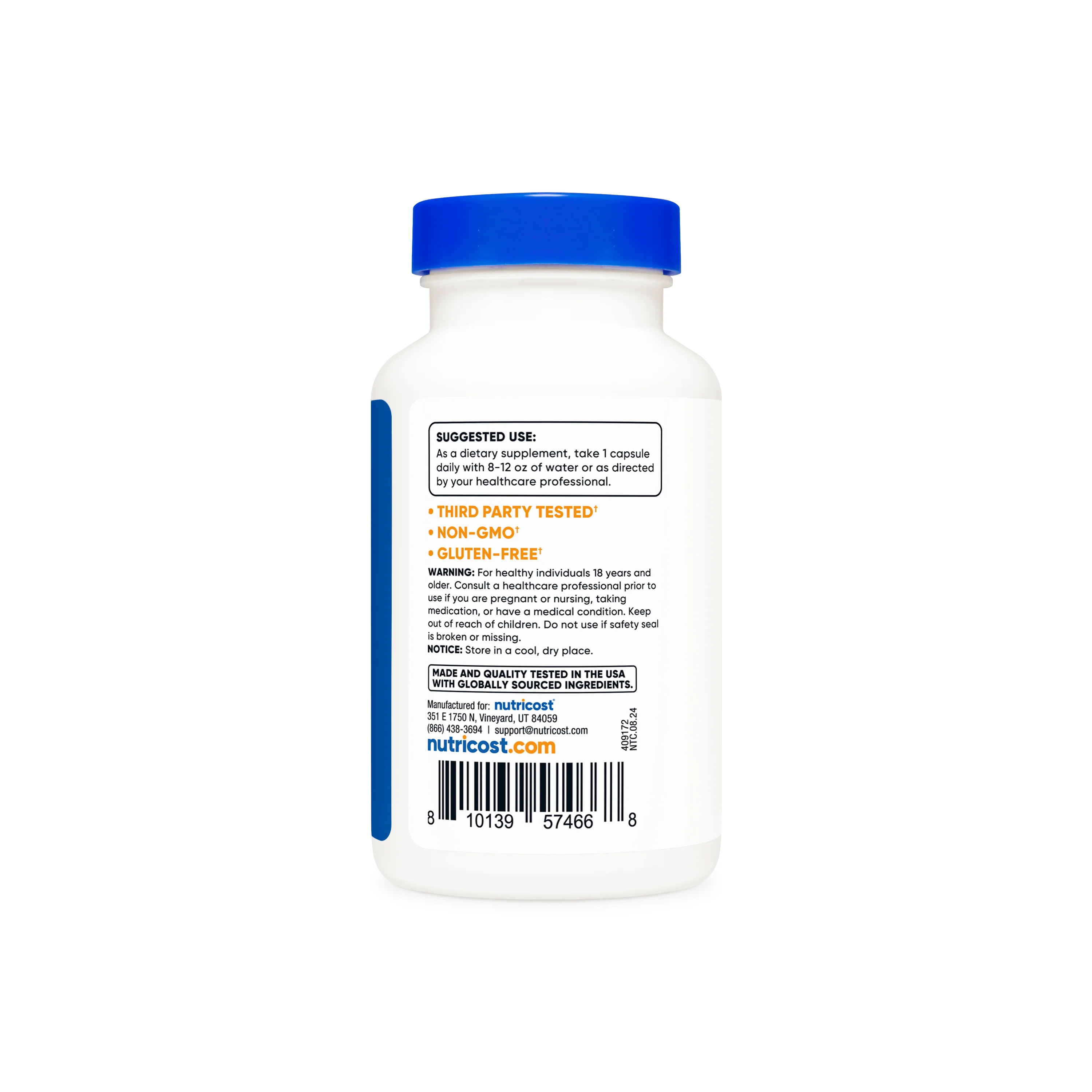Nutricost Lactobacillus Acidophilus Capsules - Image 3