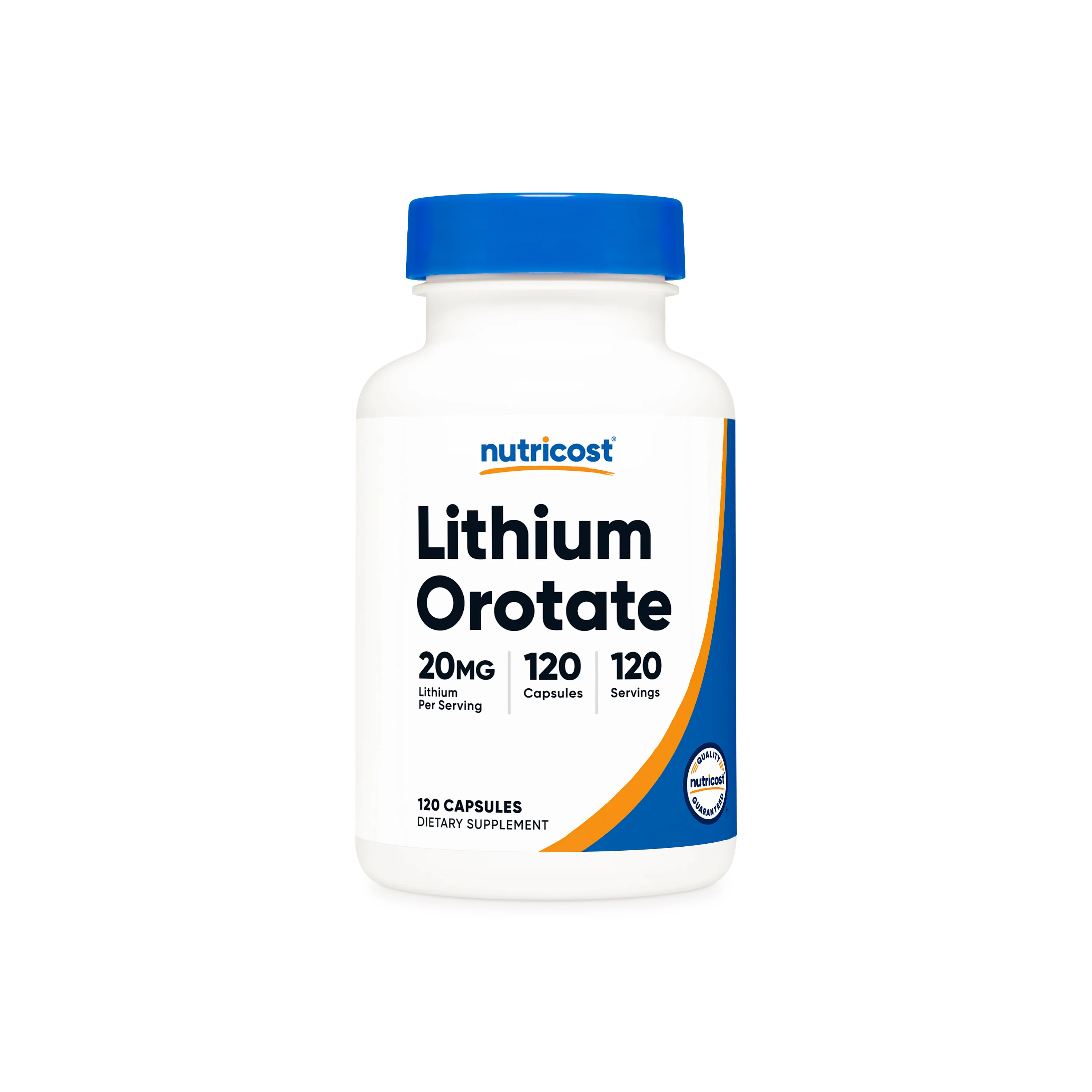 Nutricost Lithium Orotate (120 Caps) - Image 7