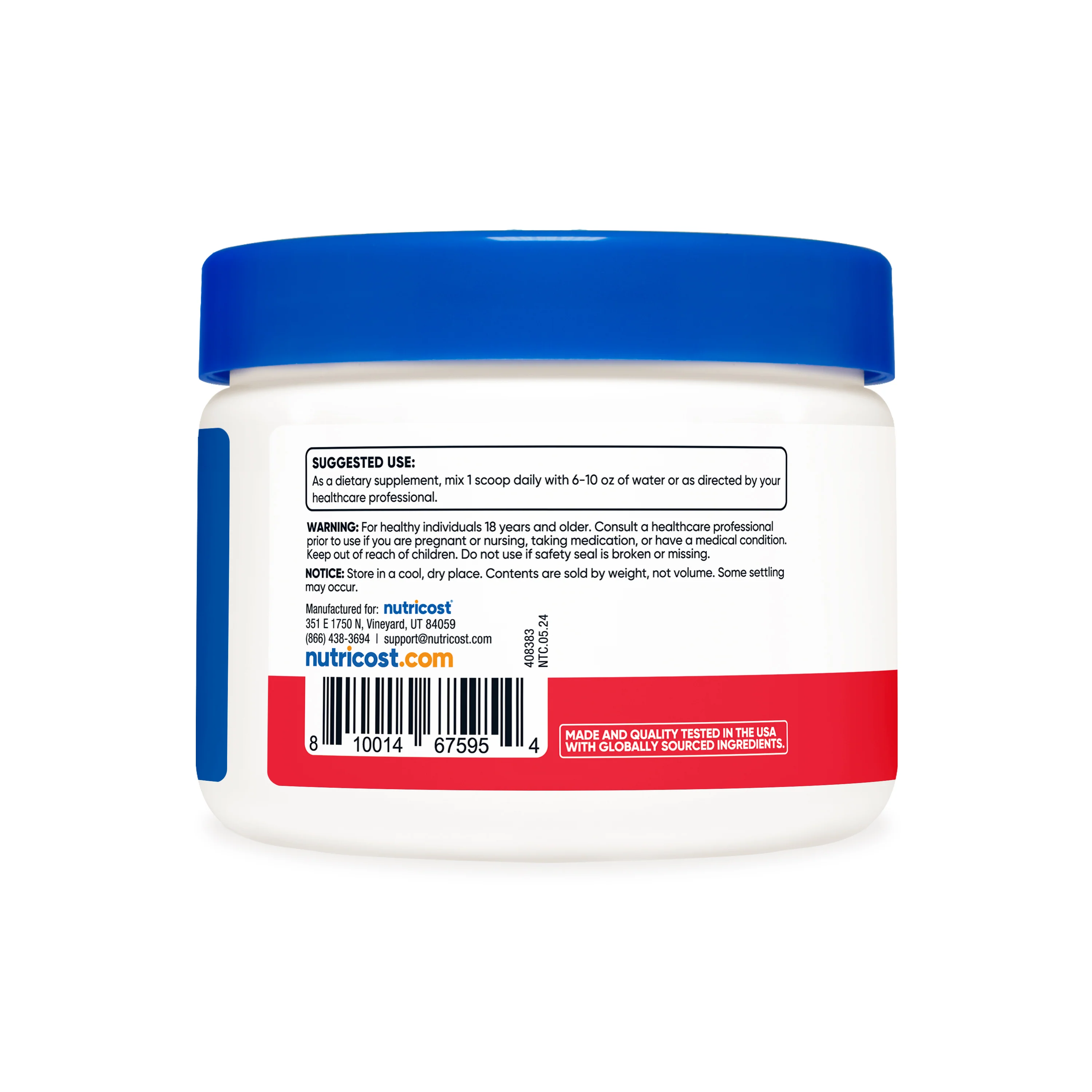 Nutricost Magnesium Bisglycinate - Image 3