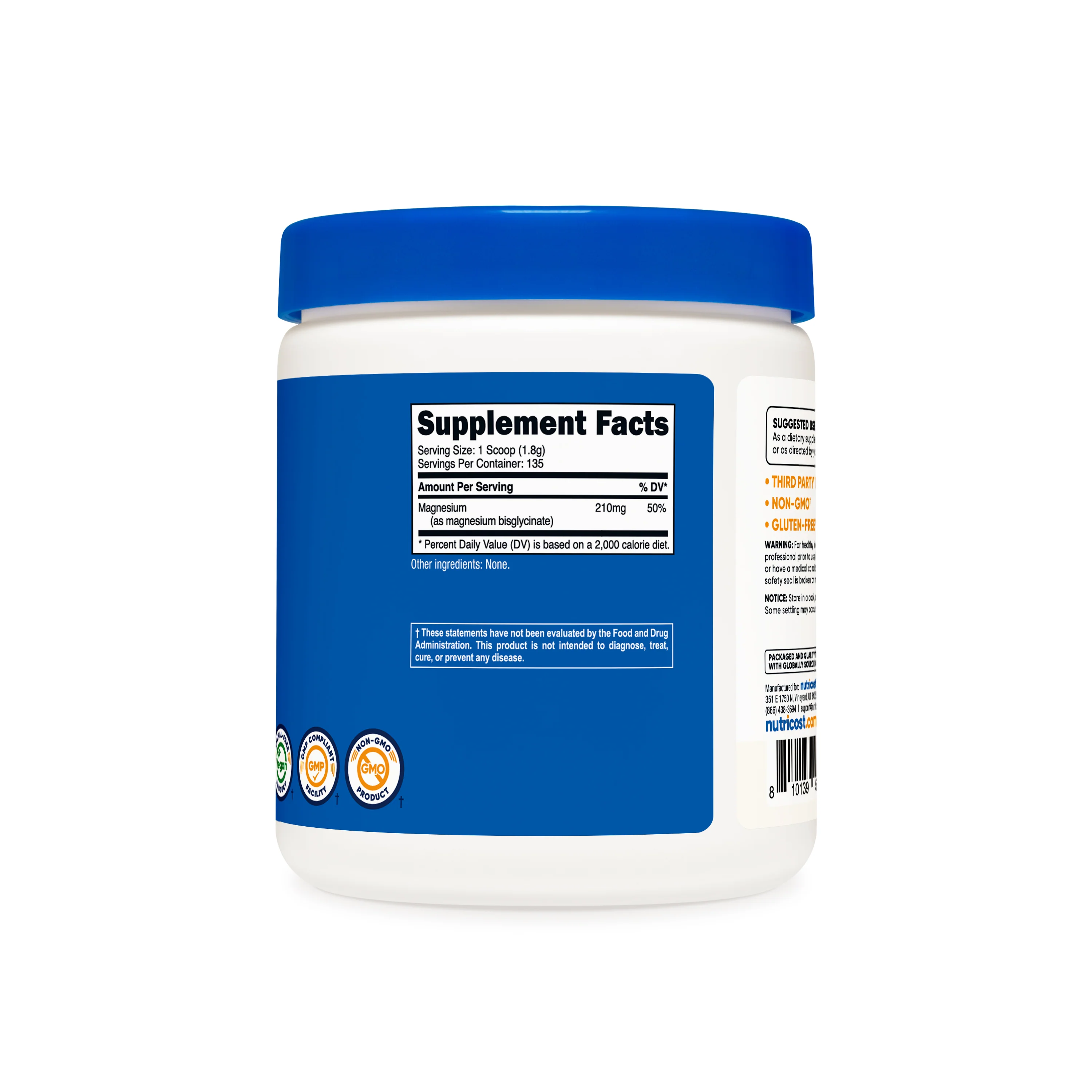 Nutricost Magnesium Bisglycinate - Image 5
