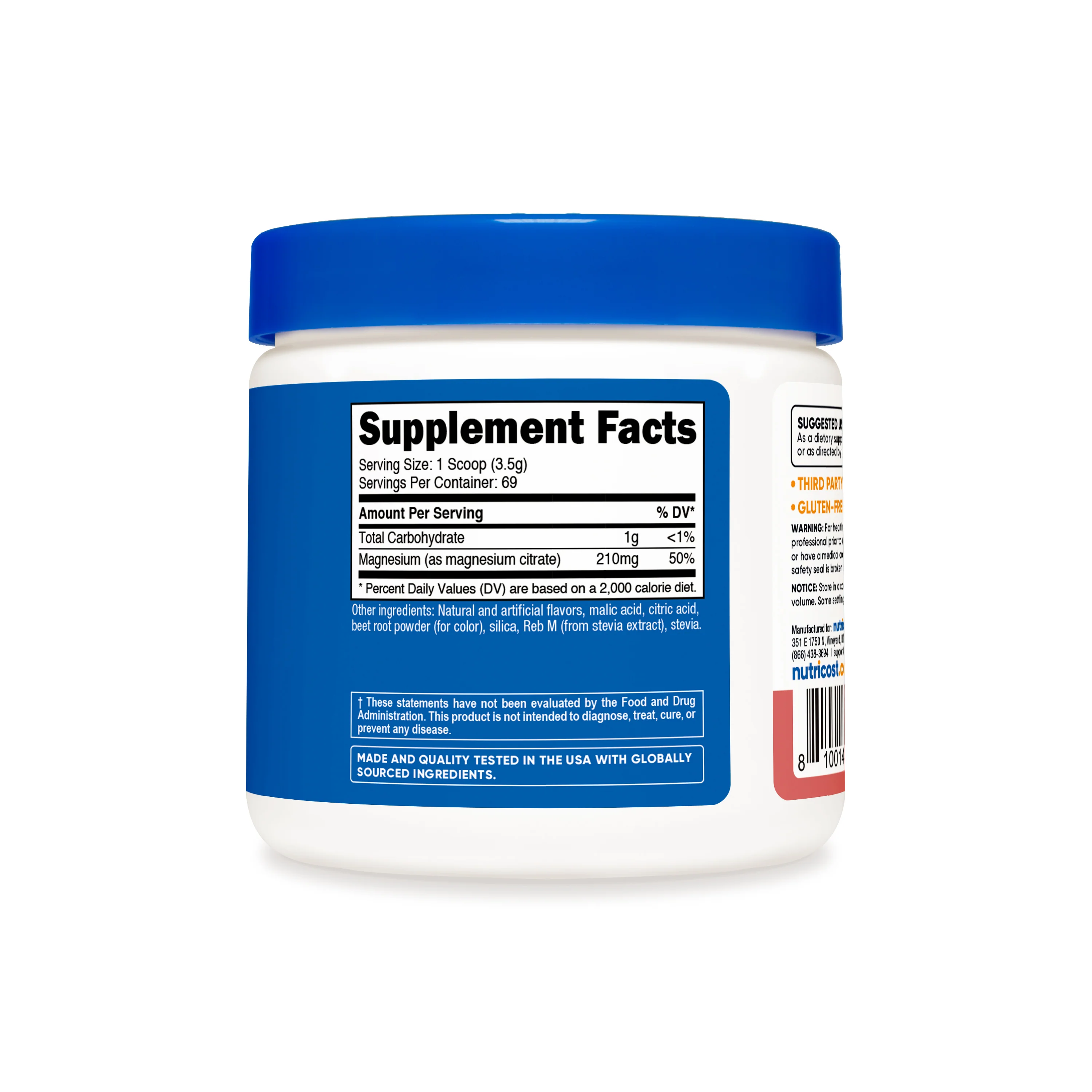 Nutricost Magnesium Citrate Powder - Image 9