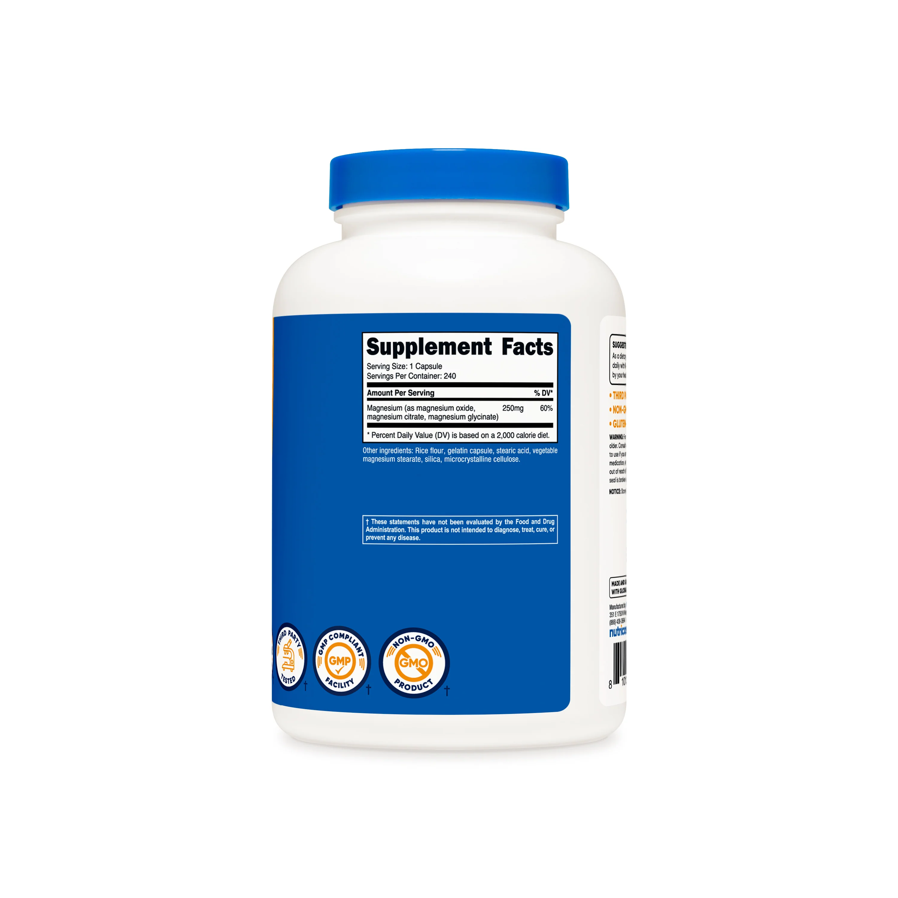 Nutricost Magnesium Complex Regular Strength - Image 2