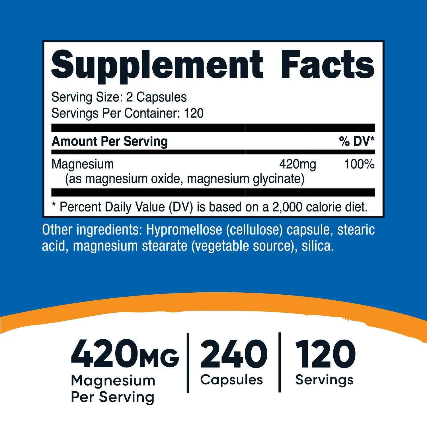Nutricost Magnesium+ (Extra Strength) Capsules - Image 6
