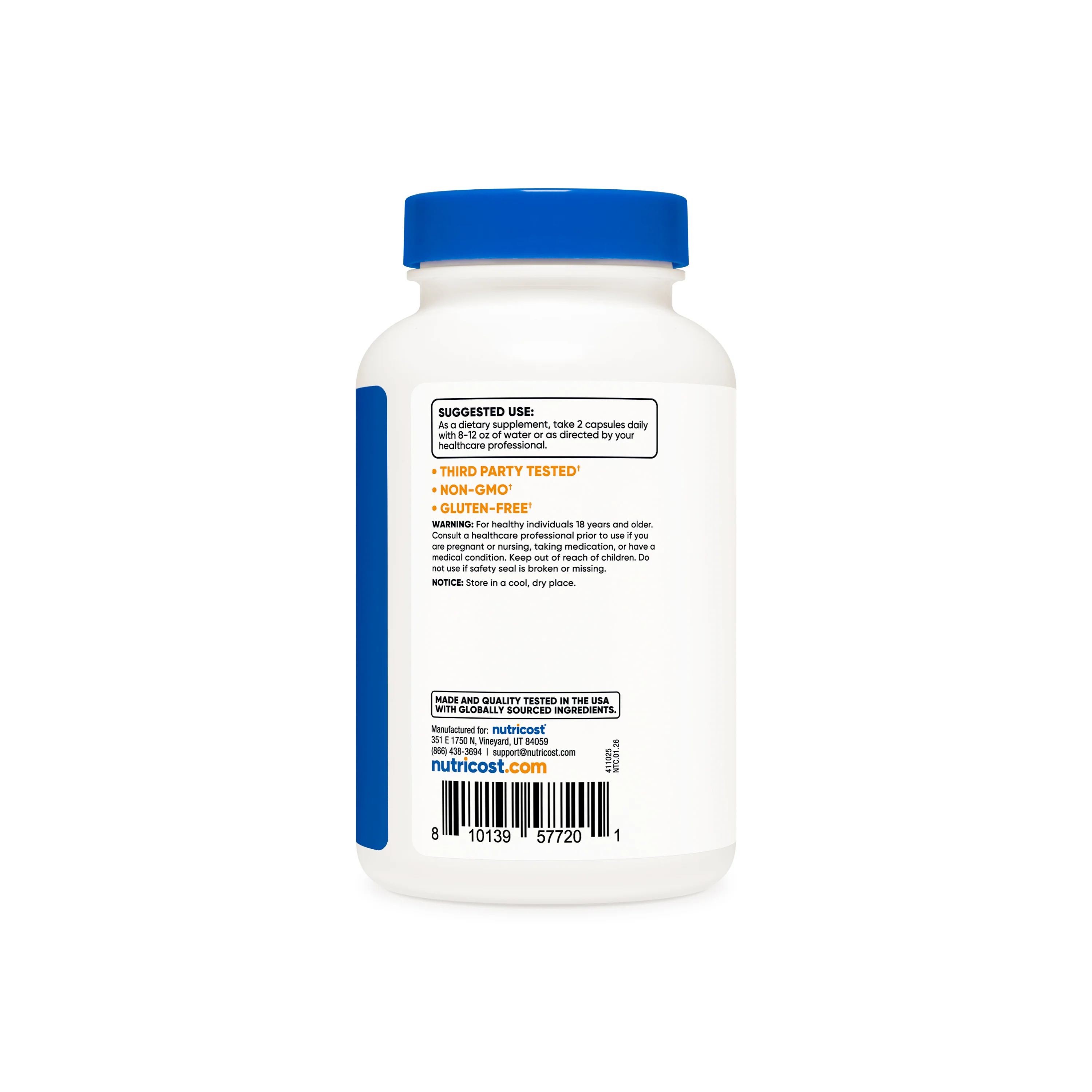 Nutricost Magnesium Glycinate + Malate - Image 3