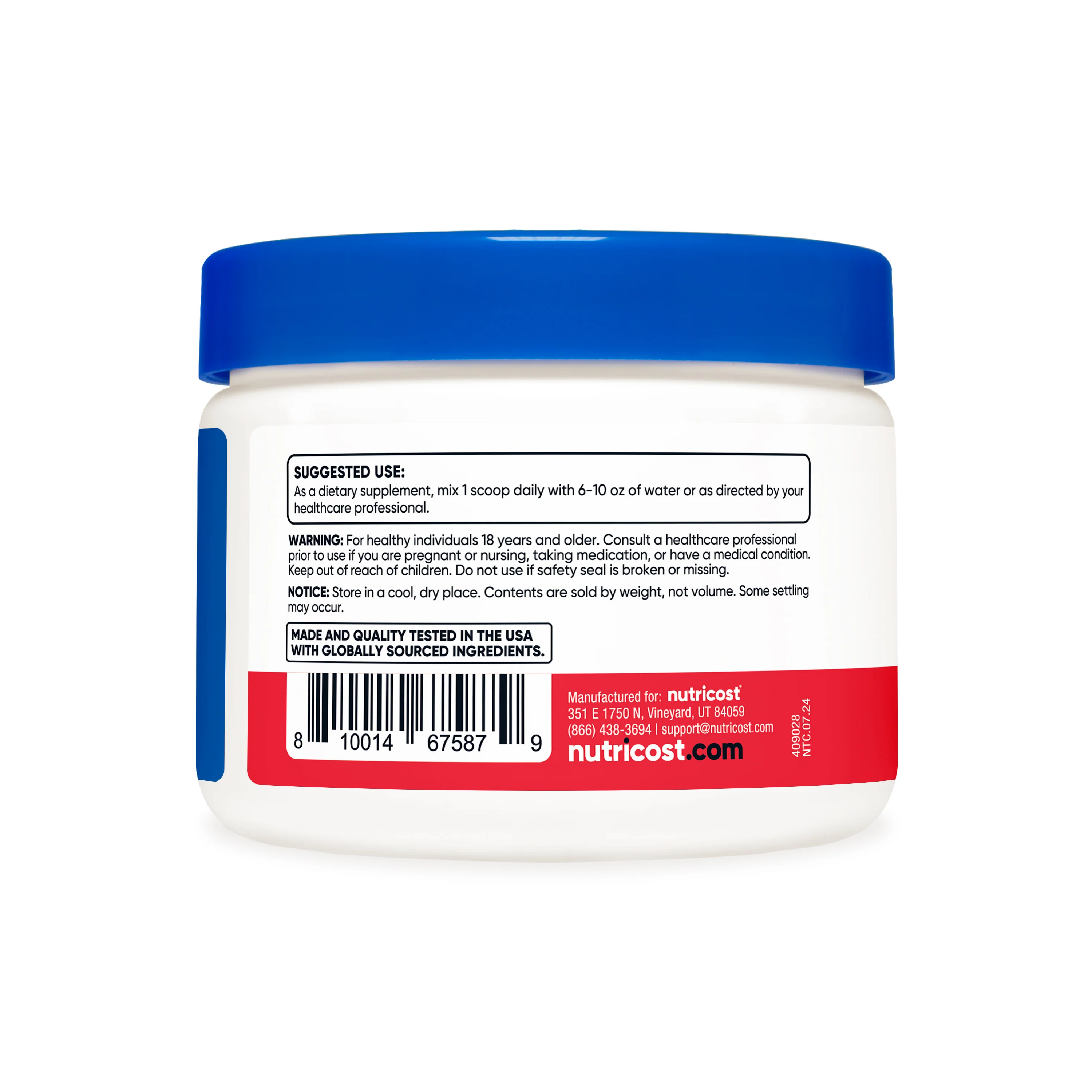 Nutricost Magnesium Glycinate Powder - Image 13