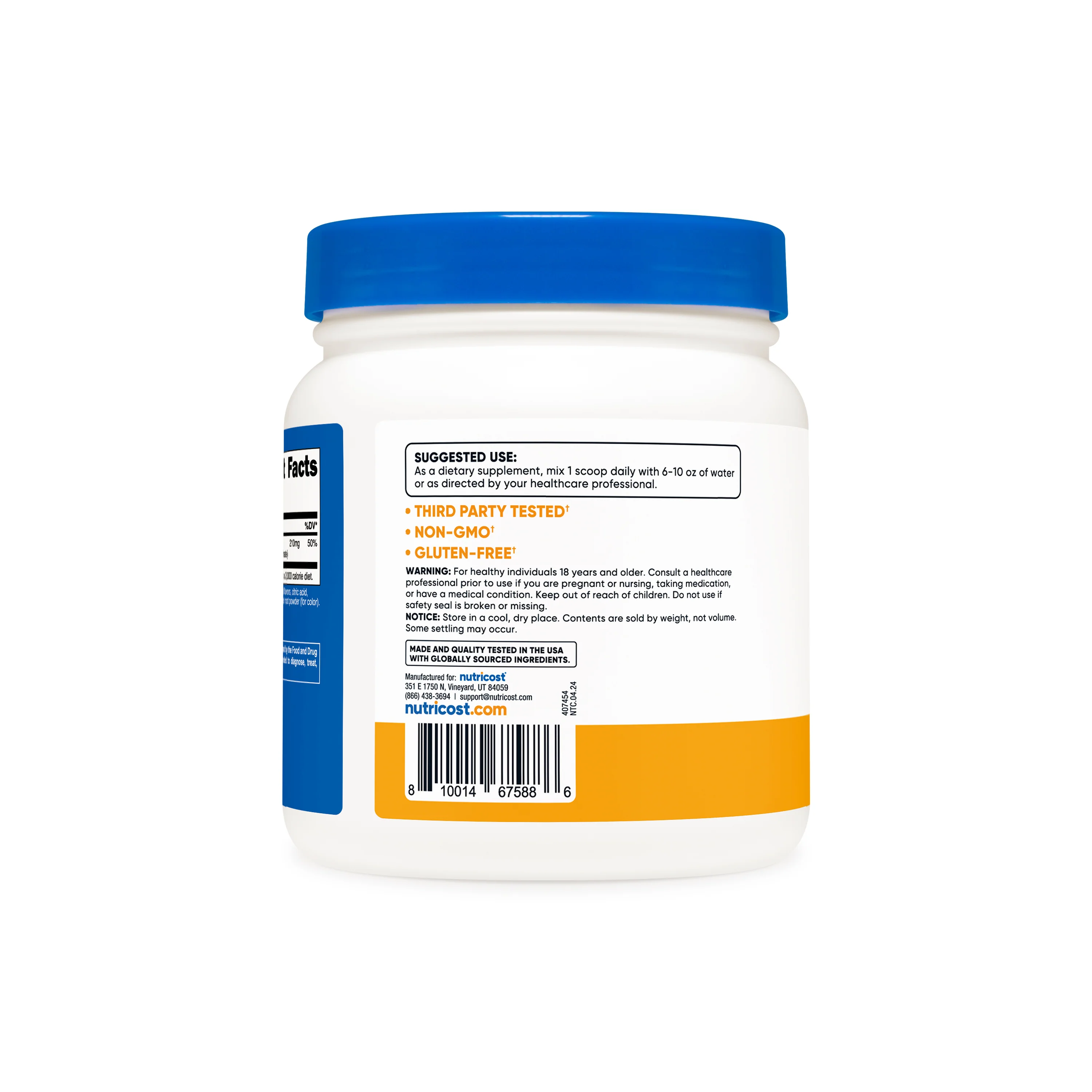 Nutricost Magnesium Glycinate Powder - Image 8