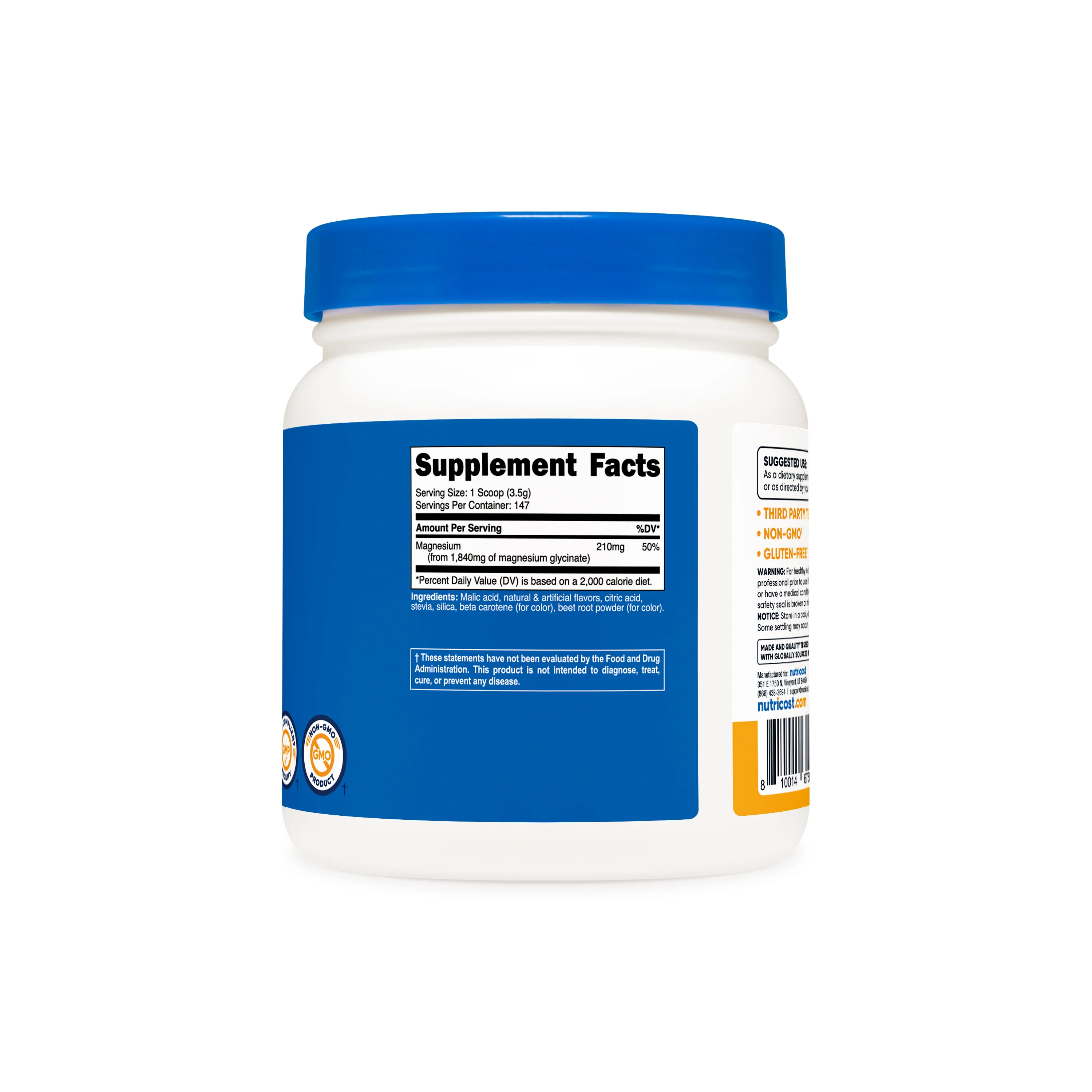 Nutricost Magnesium Glycinate Powder - Image 9