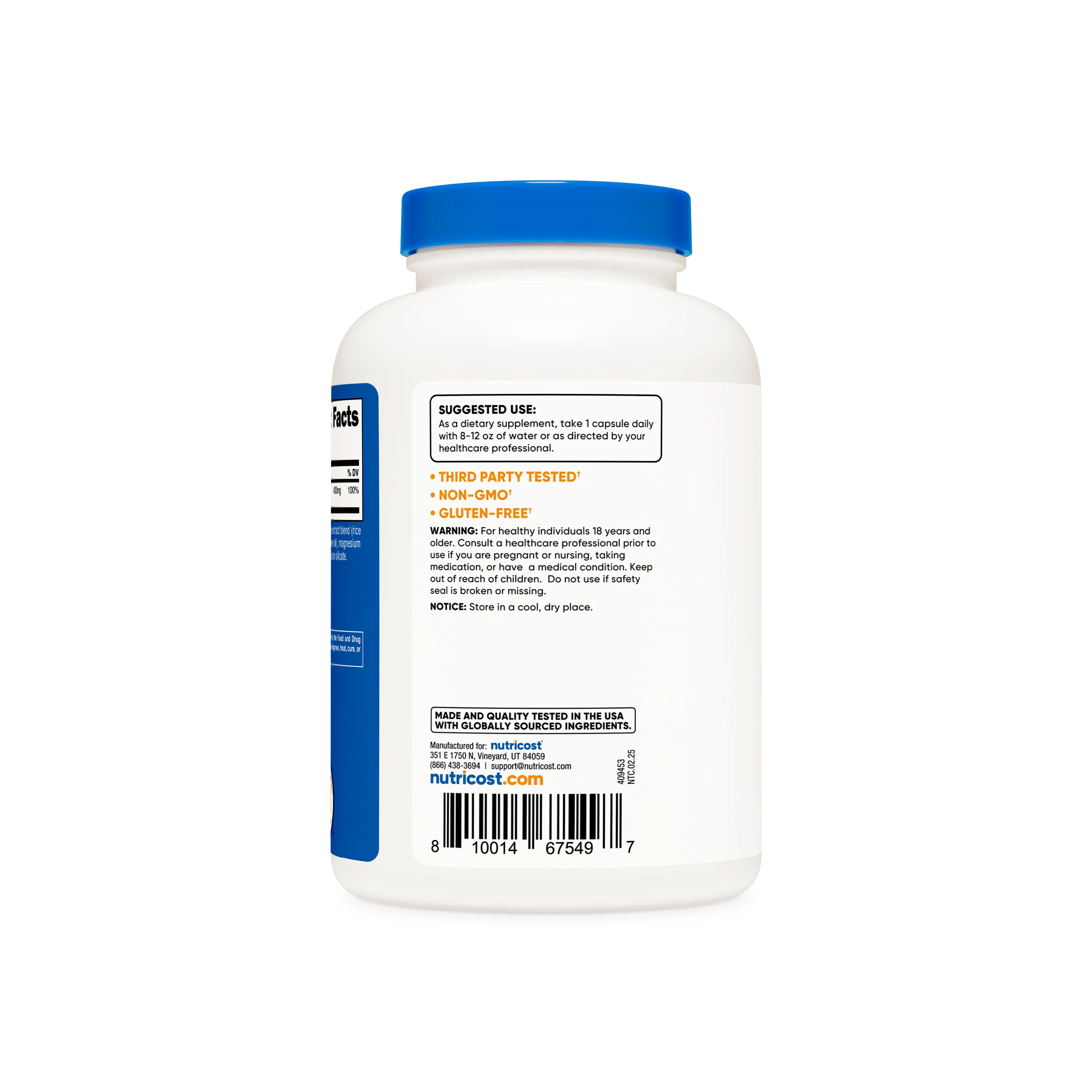 Nutricost Magnesium Oxide Capsules - Image 6