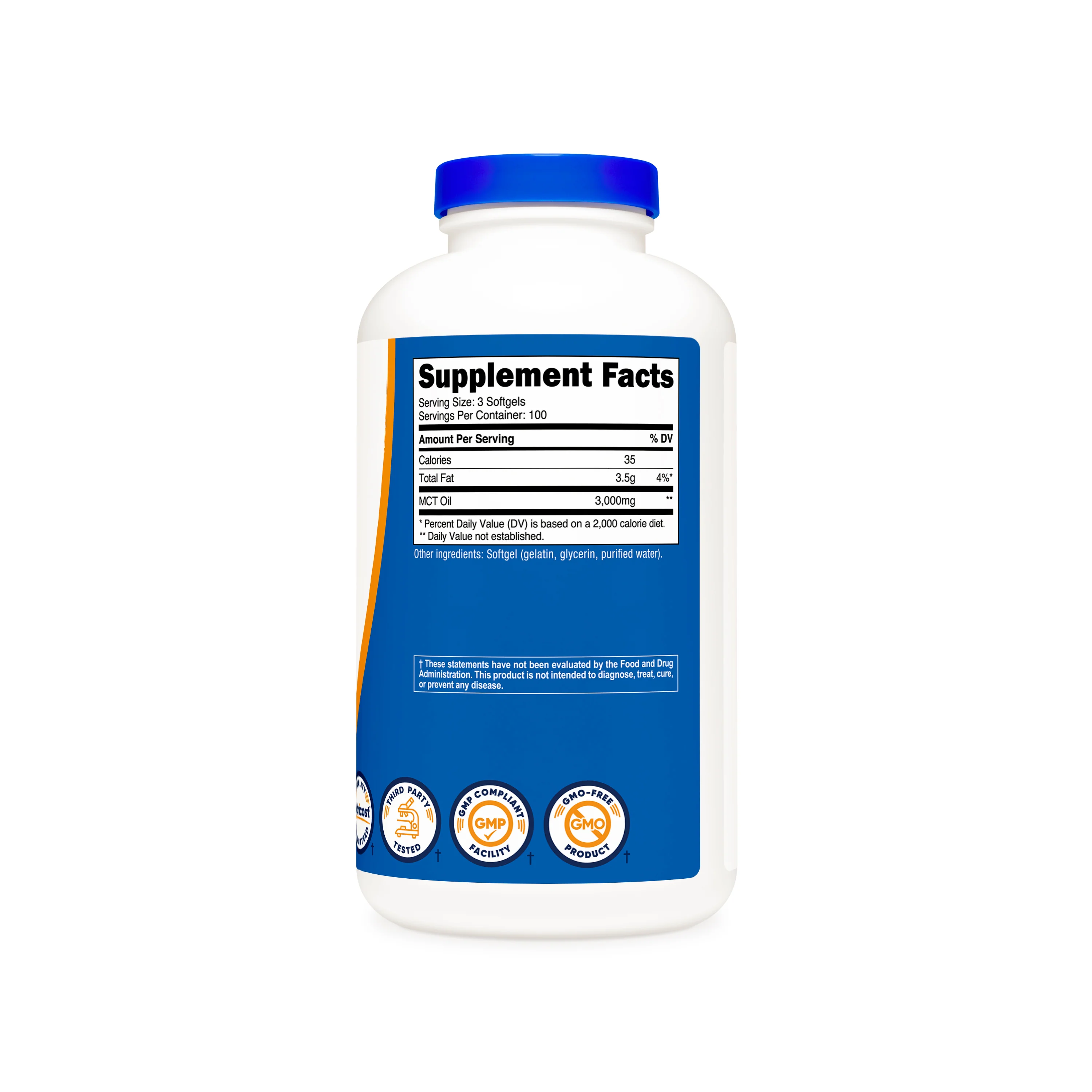 Nutricost MCT Oil Softgels - Image 5
