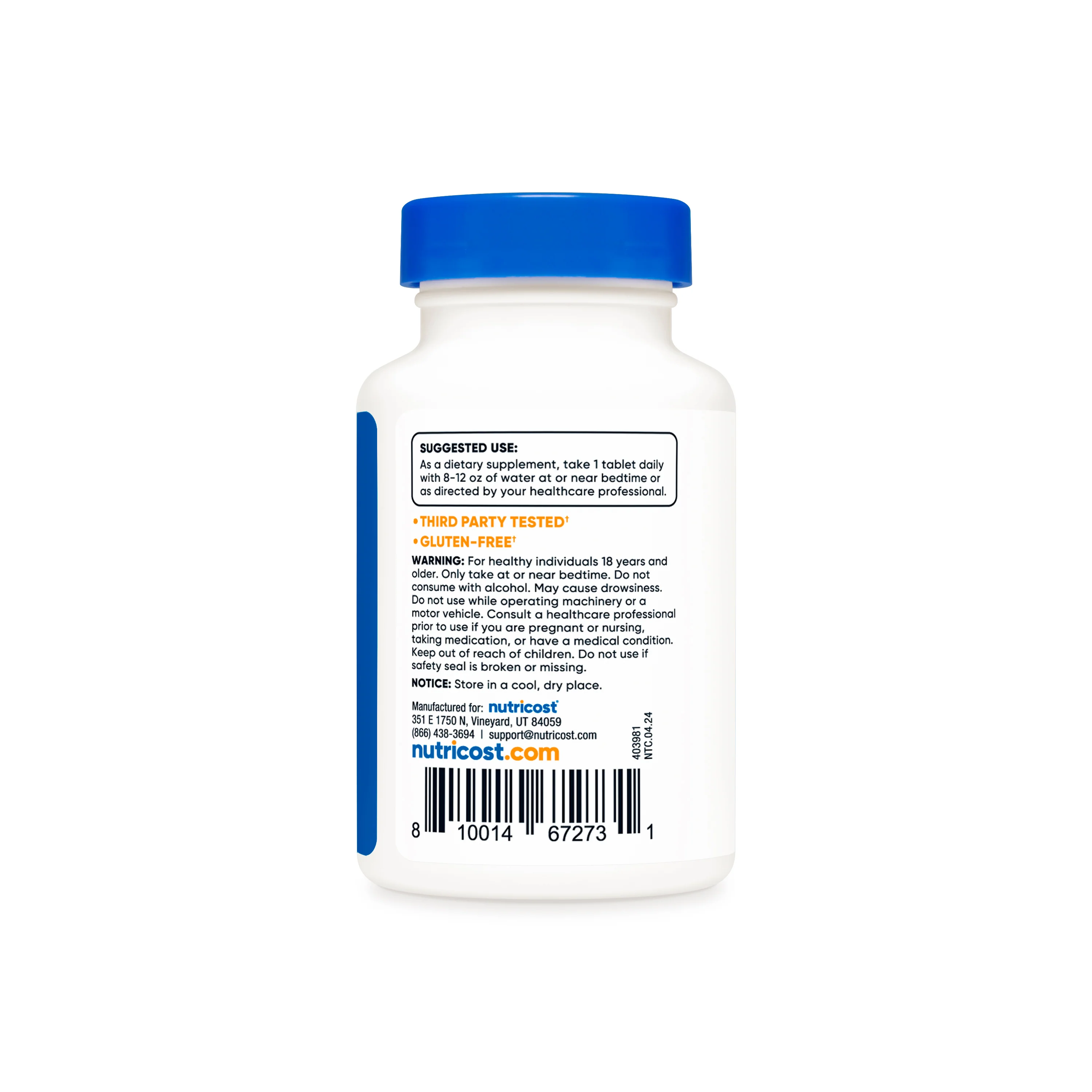 Nutricost Melatonin Tablets - Image 3