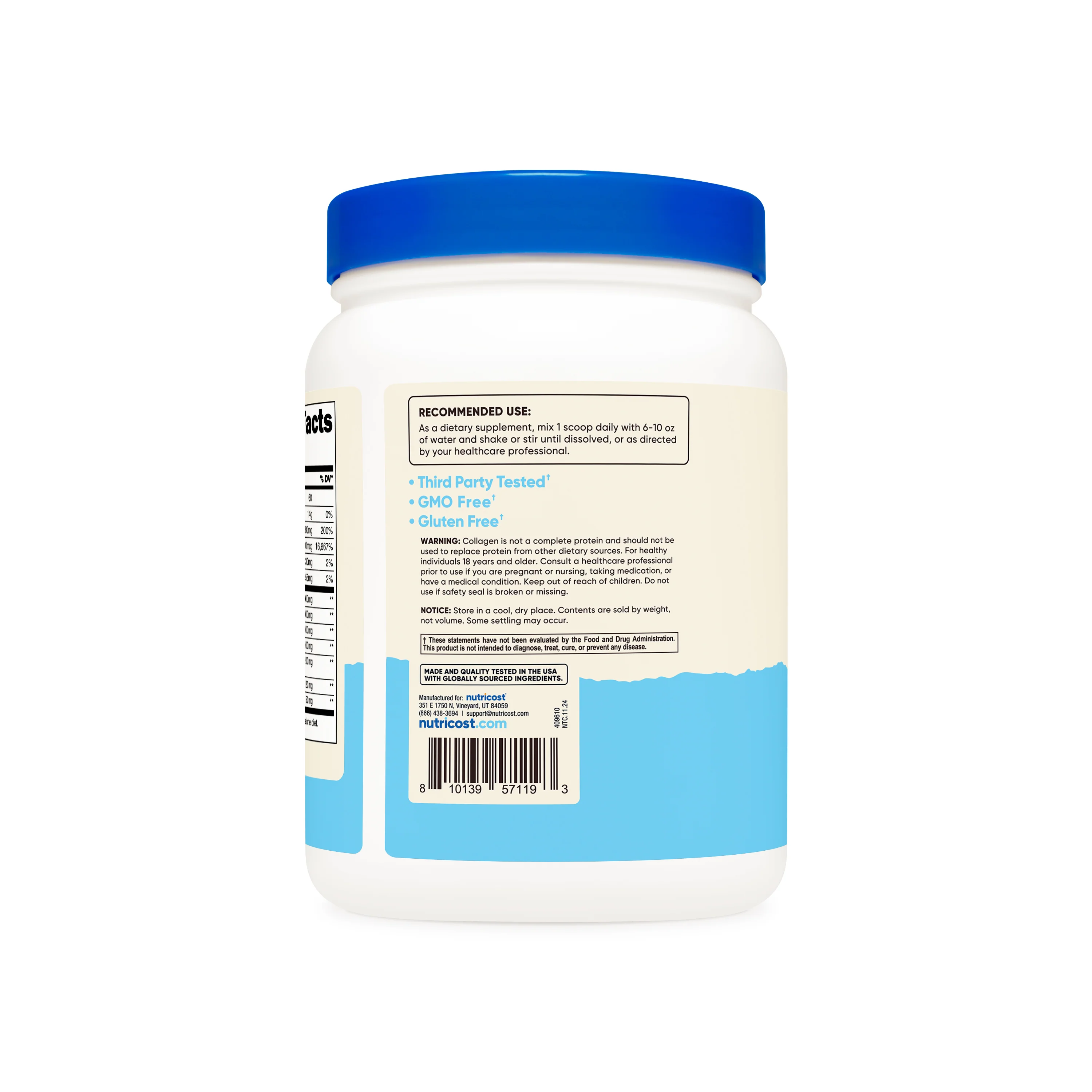 Nutricost Multi Collagen (Hair, Skin, Nails Formula) - Image 3
