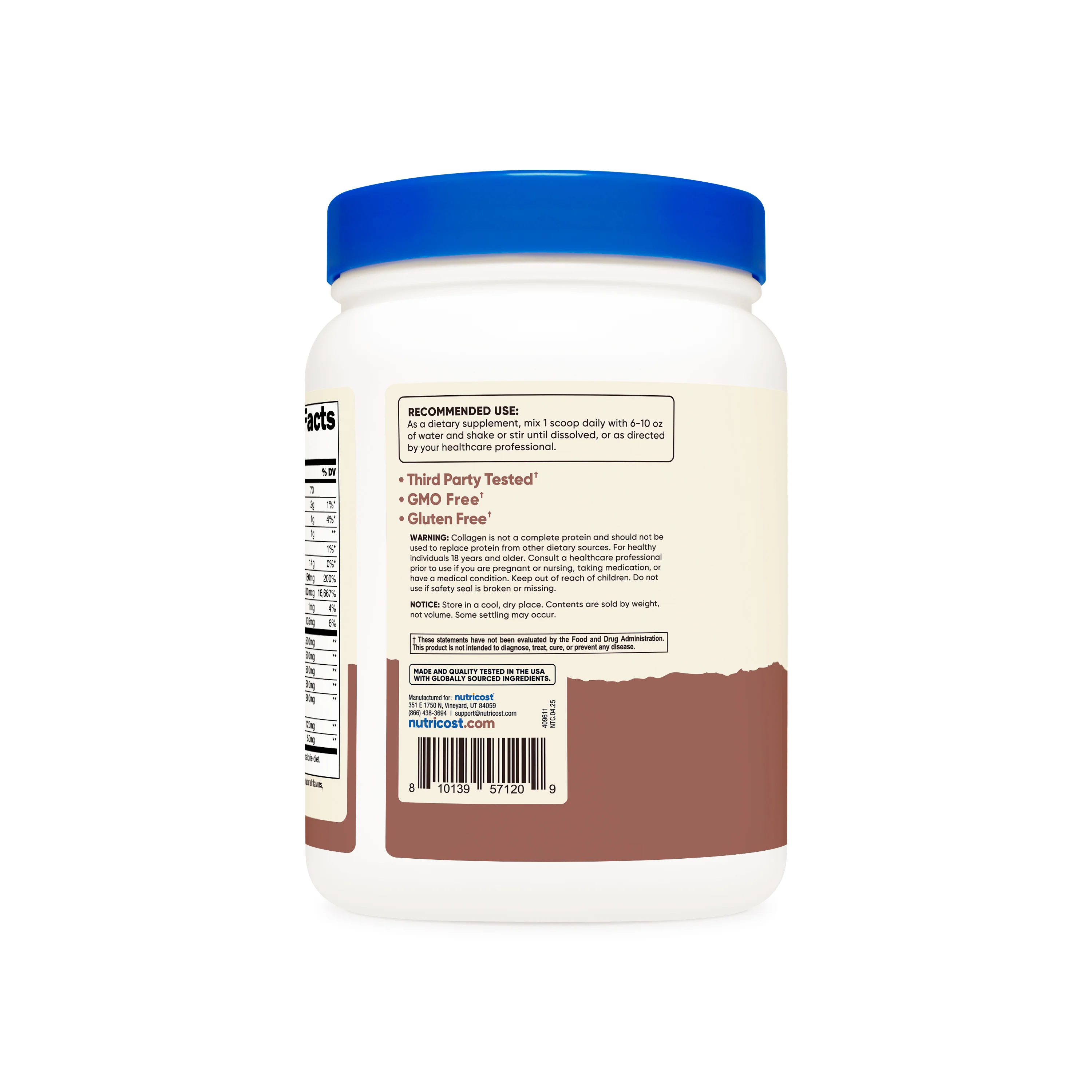 Nutricost Multi Collagen (Hair, Skin, Nails Formula) - Image 6