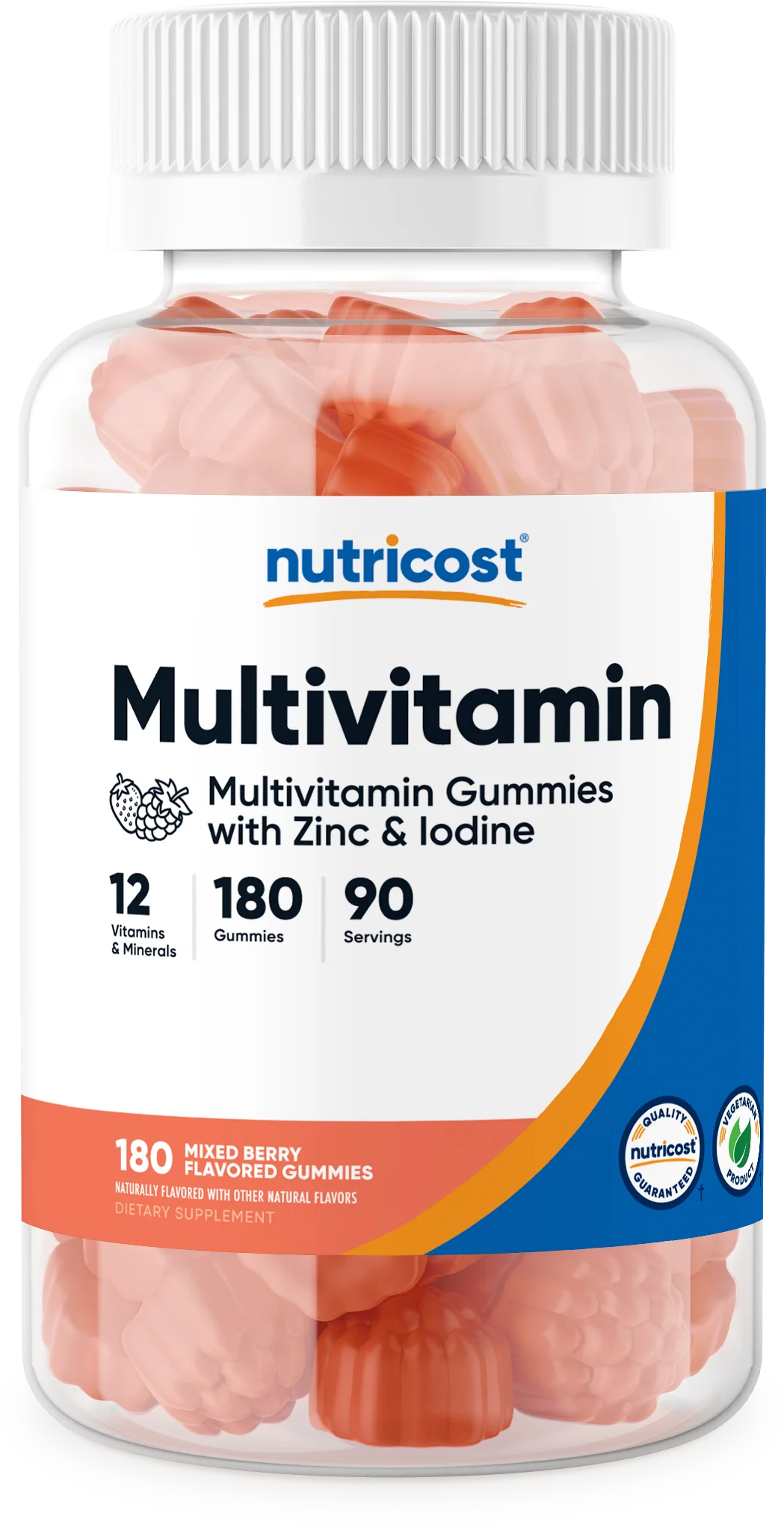 Nutricost Multivitamin (Berry) (180 Gummies) - Image 4