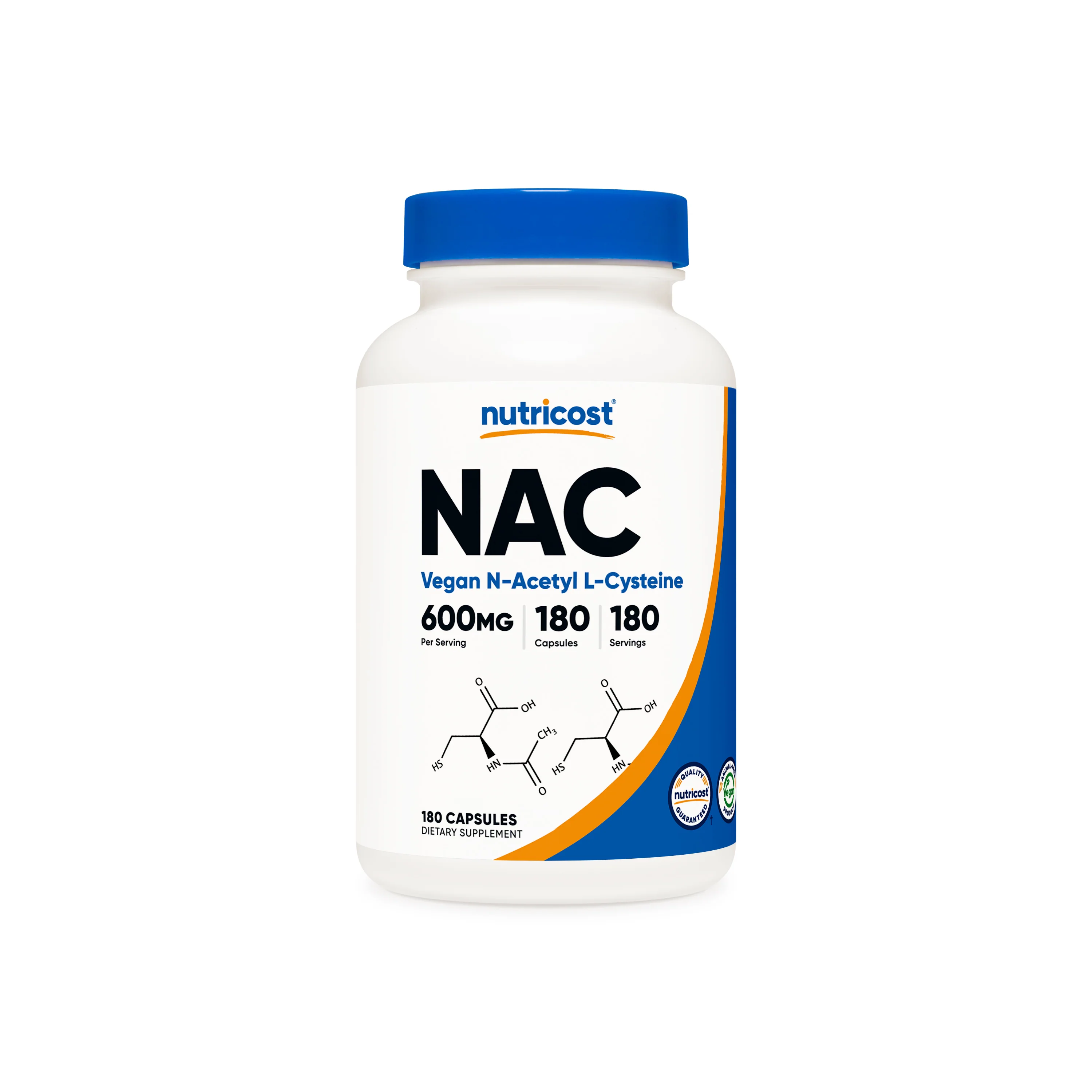Nutricost N-Acetyl L-Cysteine (NAC) Capsules - Image 10