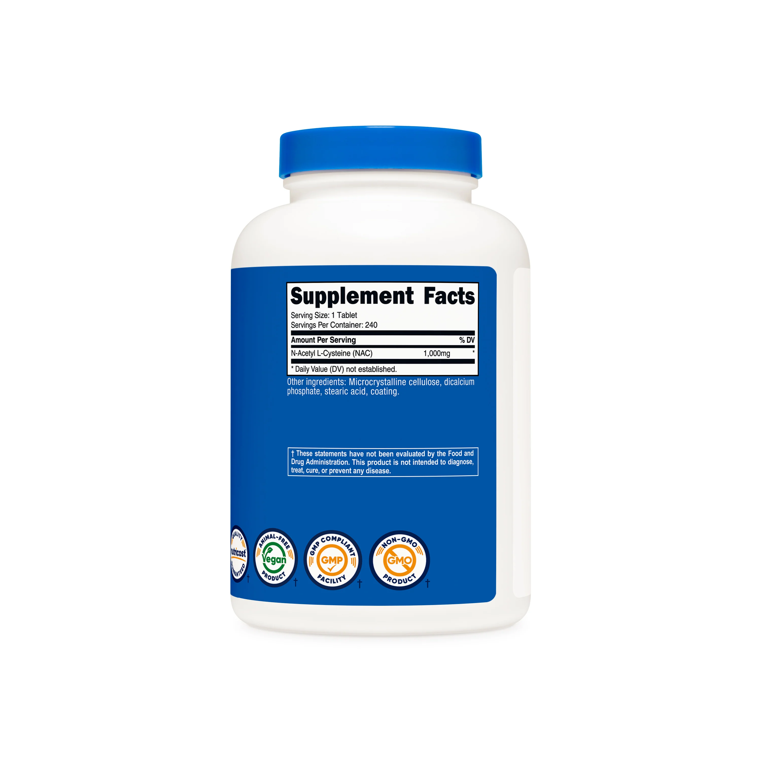 Nutricost N-Acetyl L-Cysteine (NAC) Capsules - Image 14