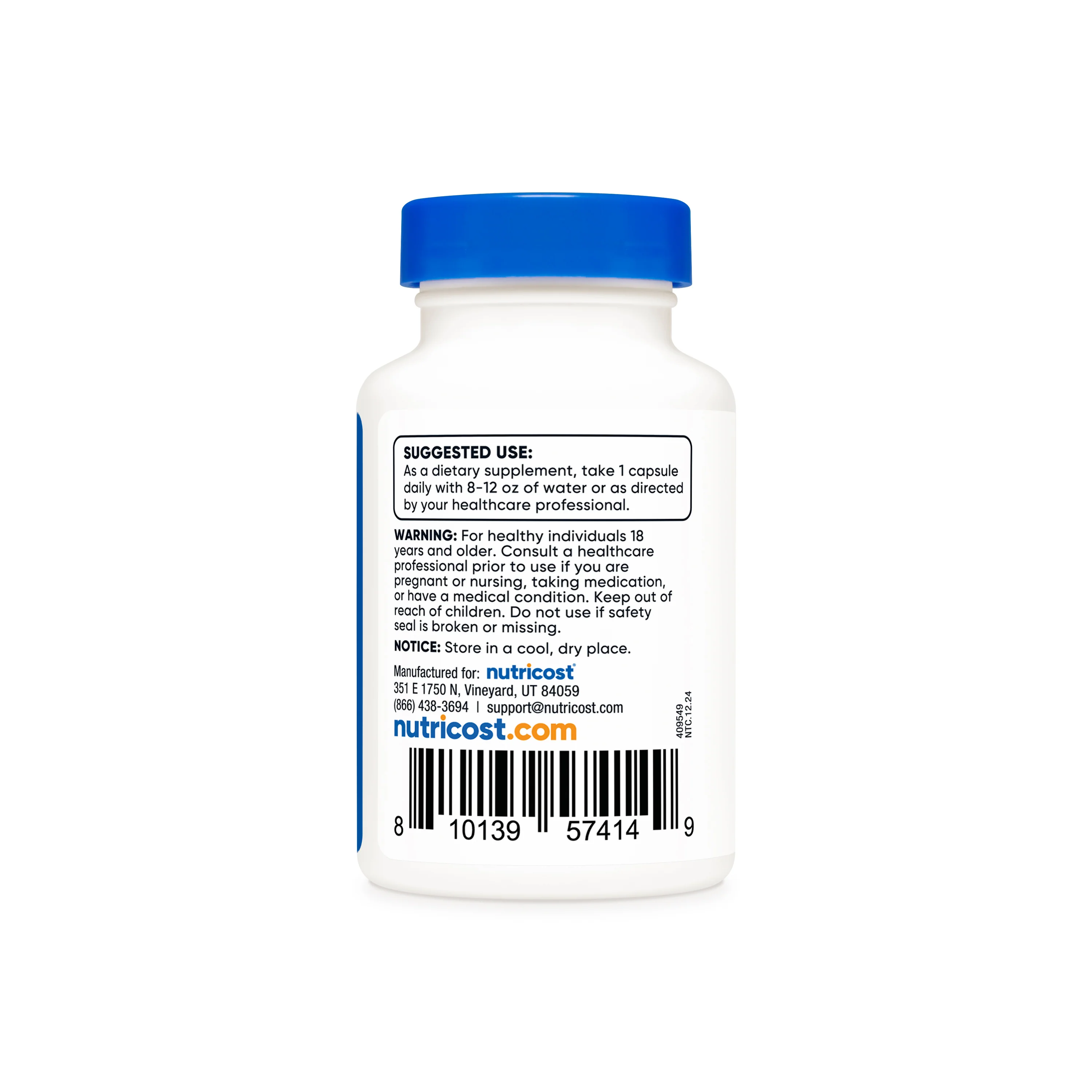 Nutricost N-Acetyl L-Cysteine (NAC) Capsules - Image 3