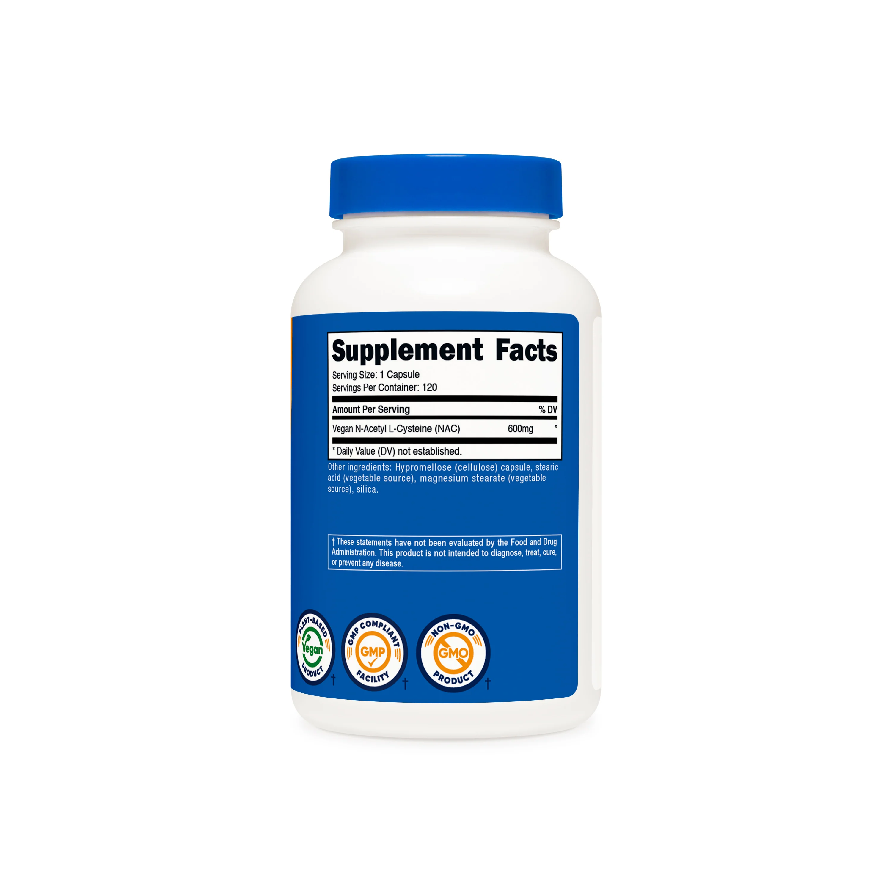 Nutricost N-Acetyl L-Cysteine (NAC) Capsules - Image 8
