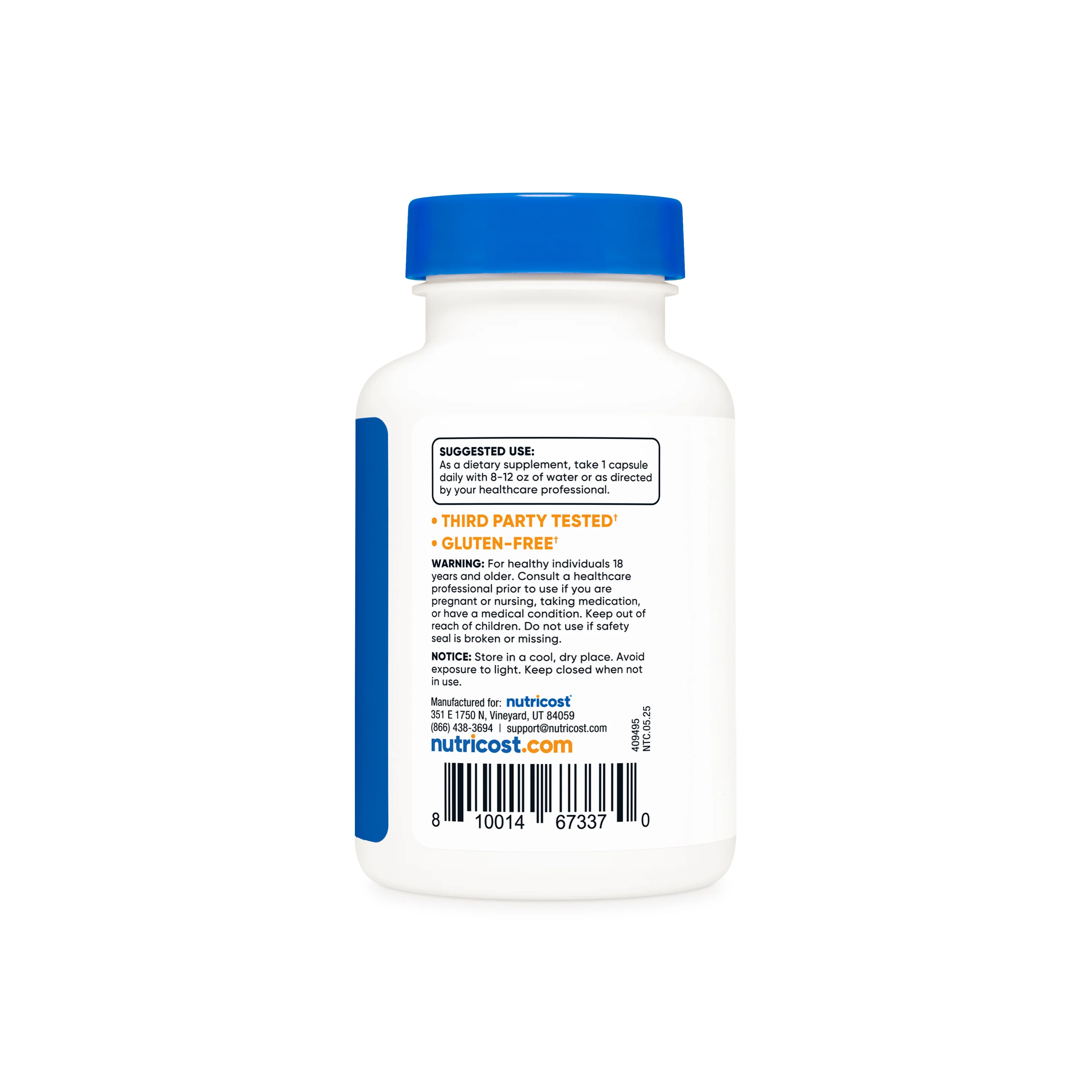 Nutricost Nattokinase (2,000FU) (120 Caps) - Image 3
