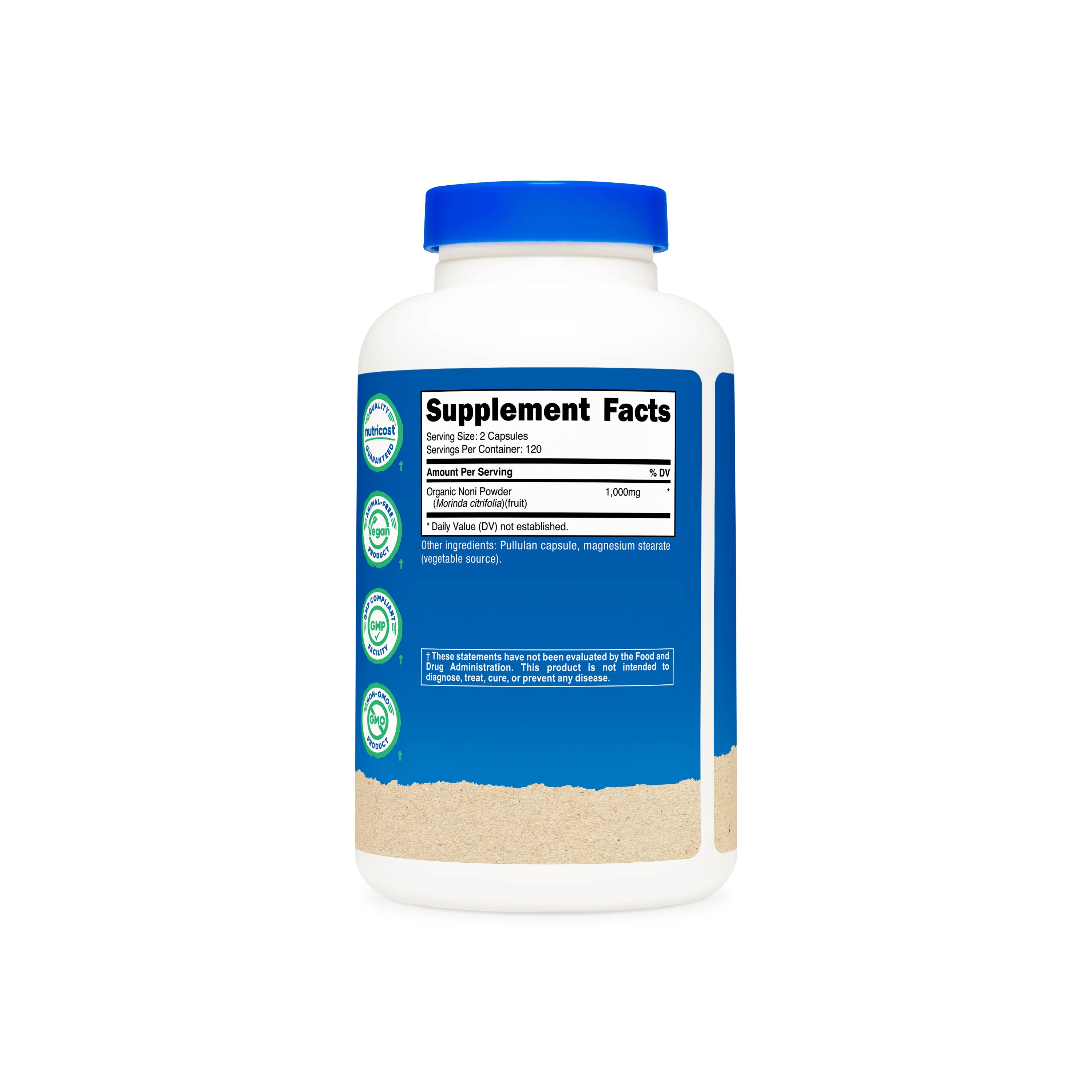 Nutricost Made With Organic Noni Capsules - Image 3