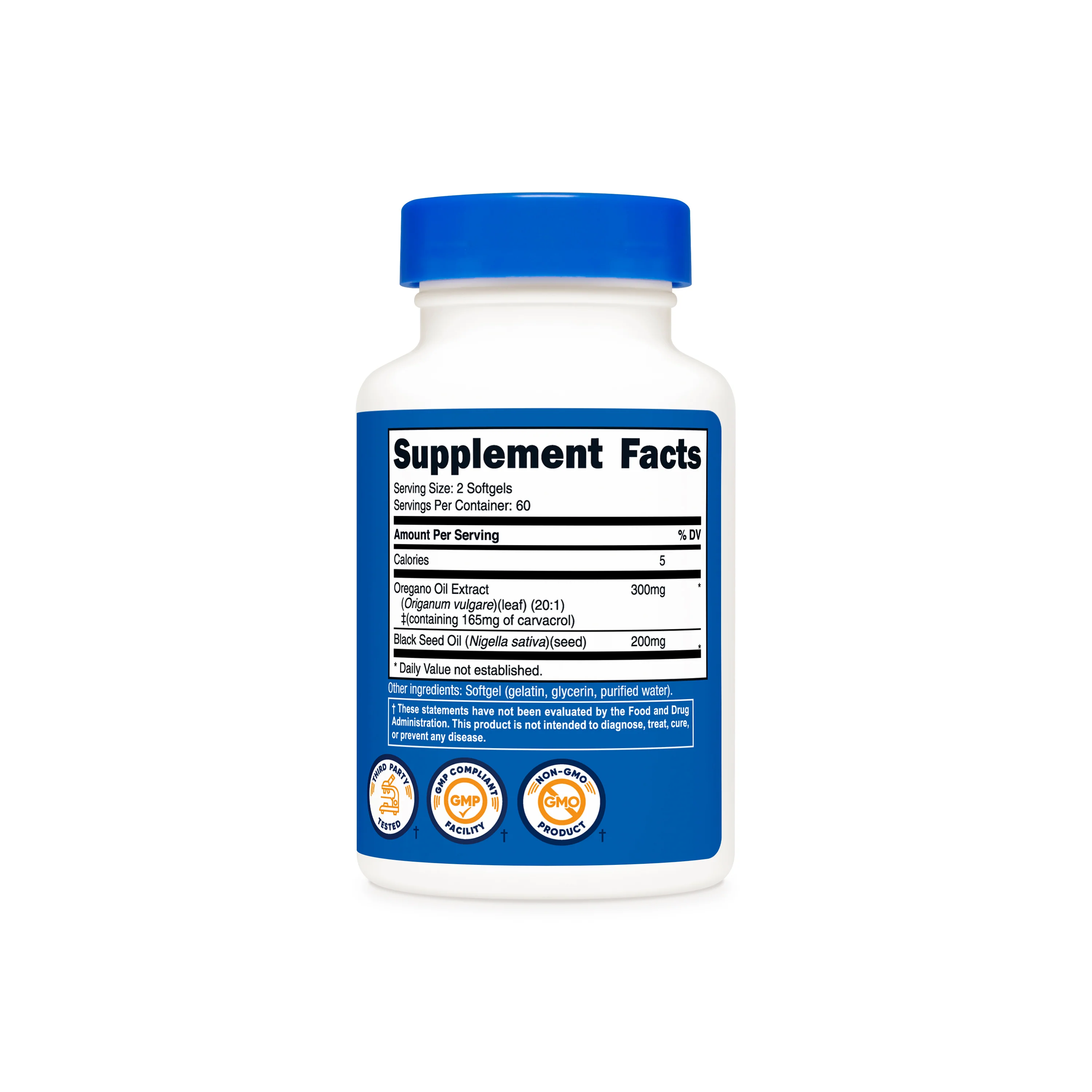 Nutricost Oregano Oil Supplement - Image 2