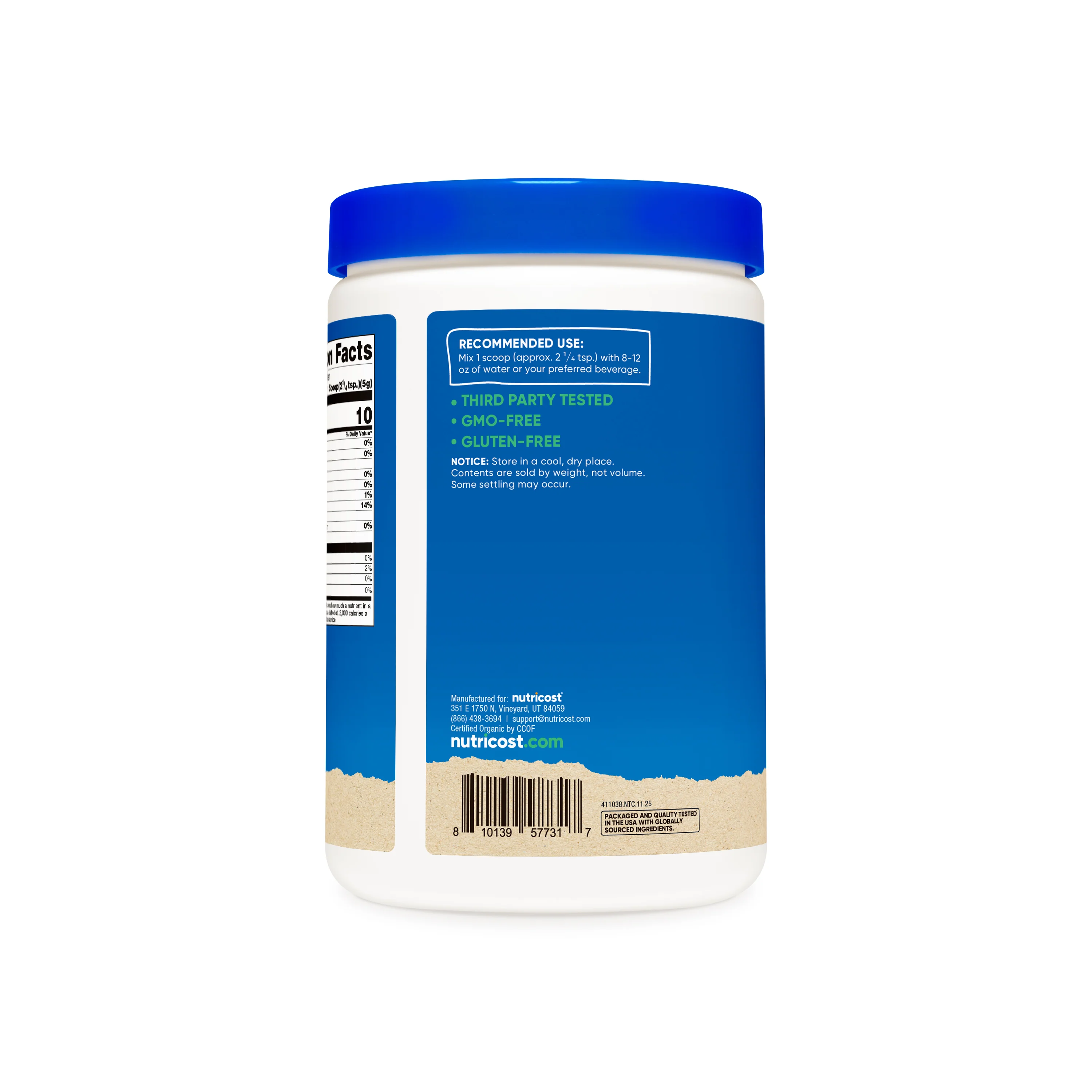 Nutricost Organic Acacia Fiber Powder - Image 5