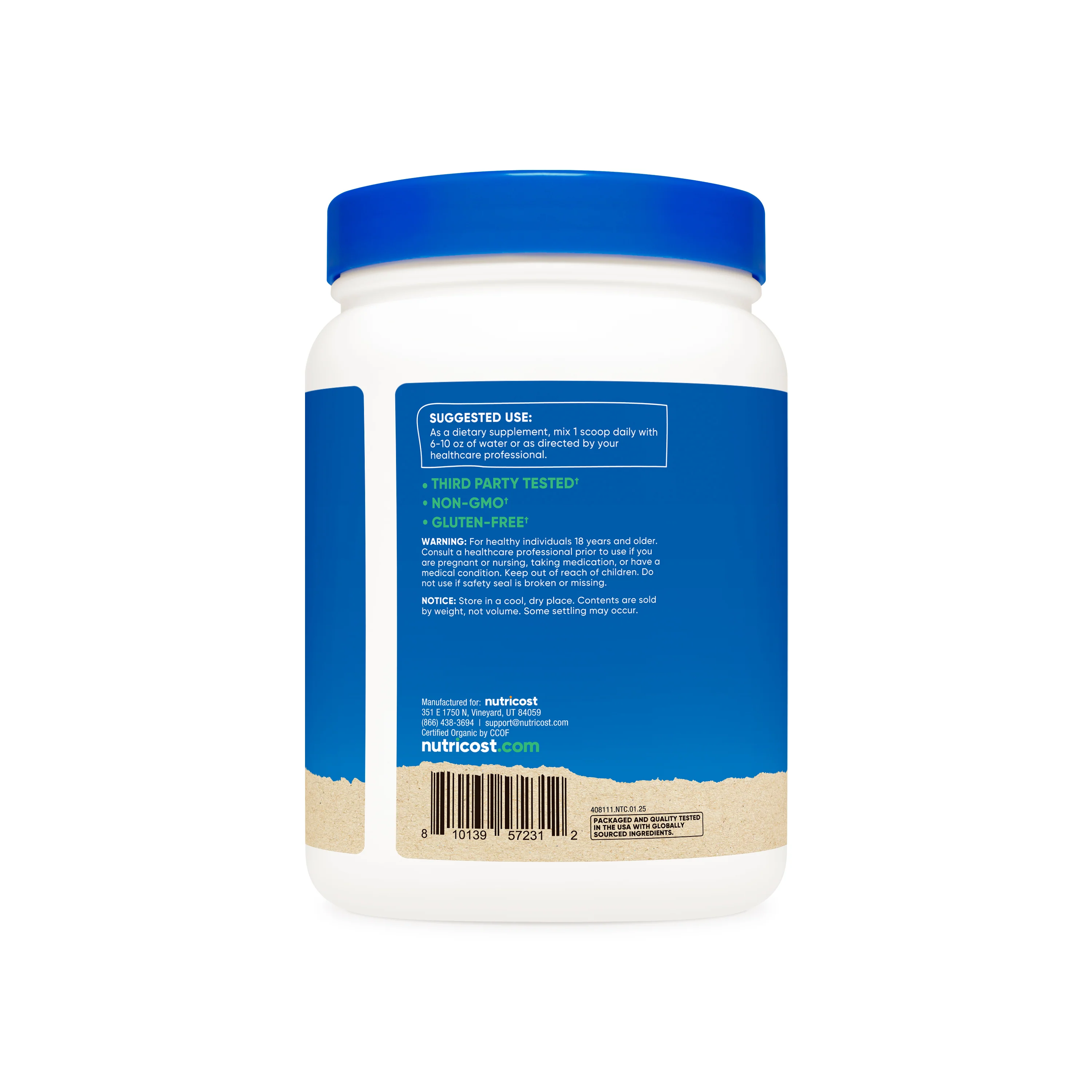 Nutricost Organic Baobab Fruit Powder - Image 3