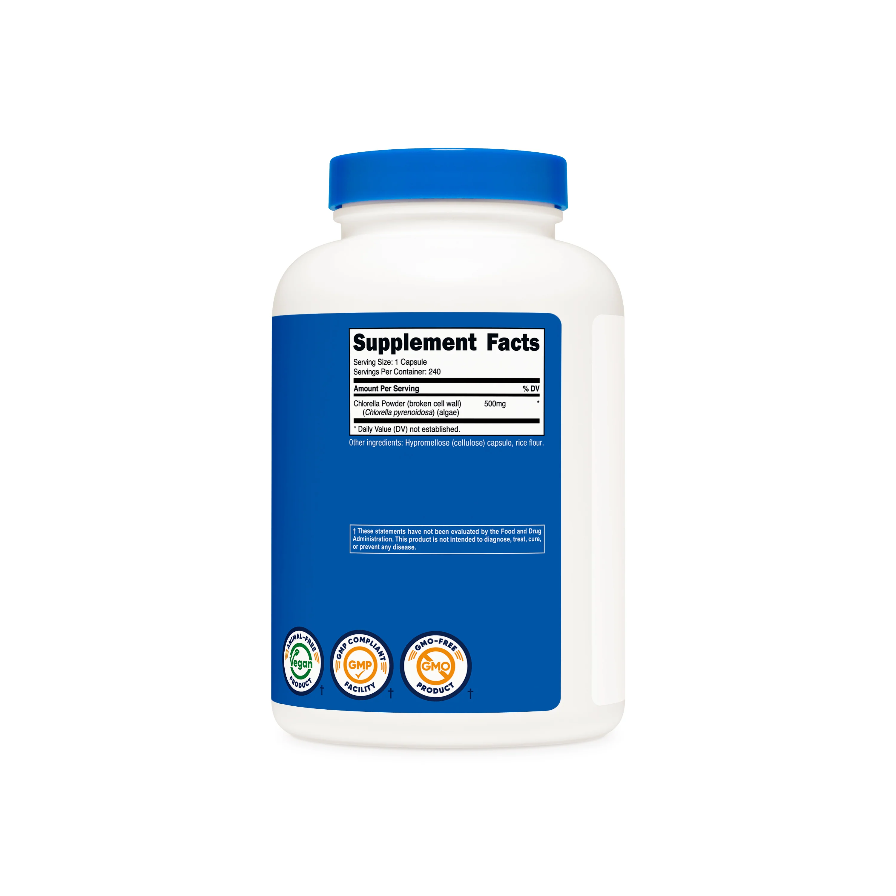 Nutricost Organic Chlorella Tablets - Image 2