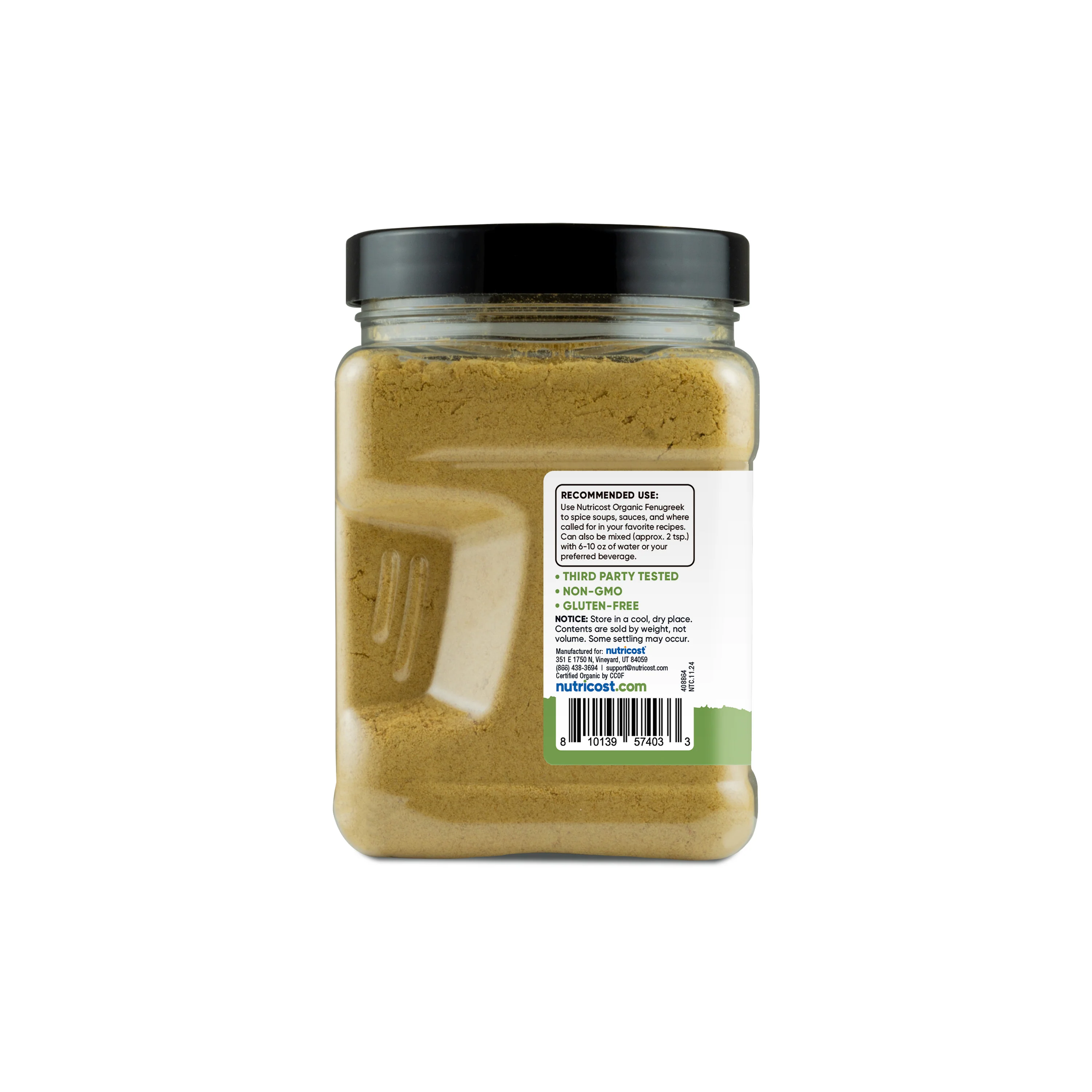 Nutricost Organic Fenugreek Powder - Image 2