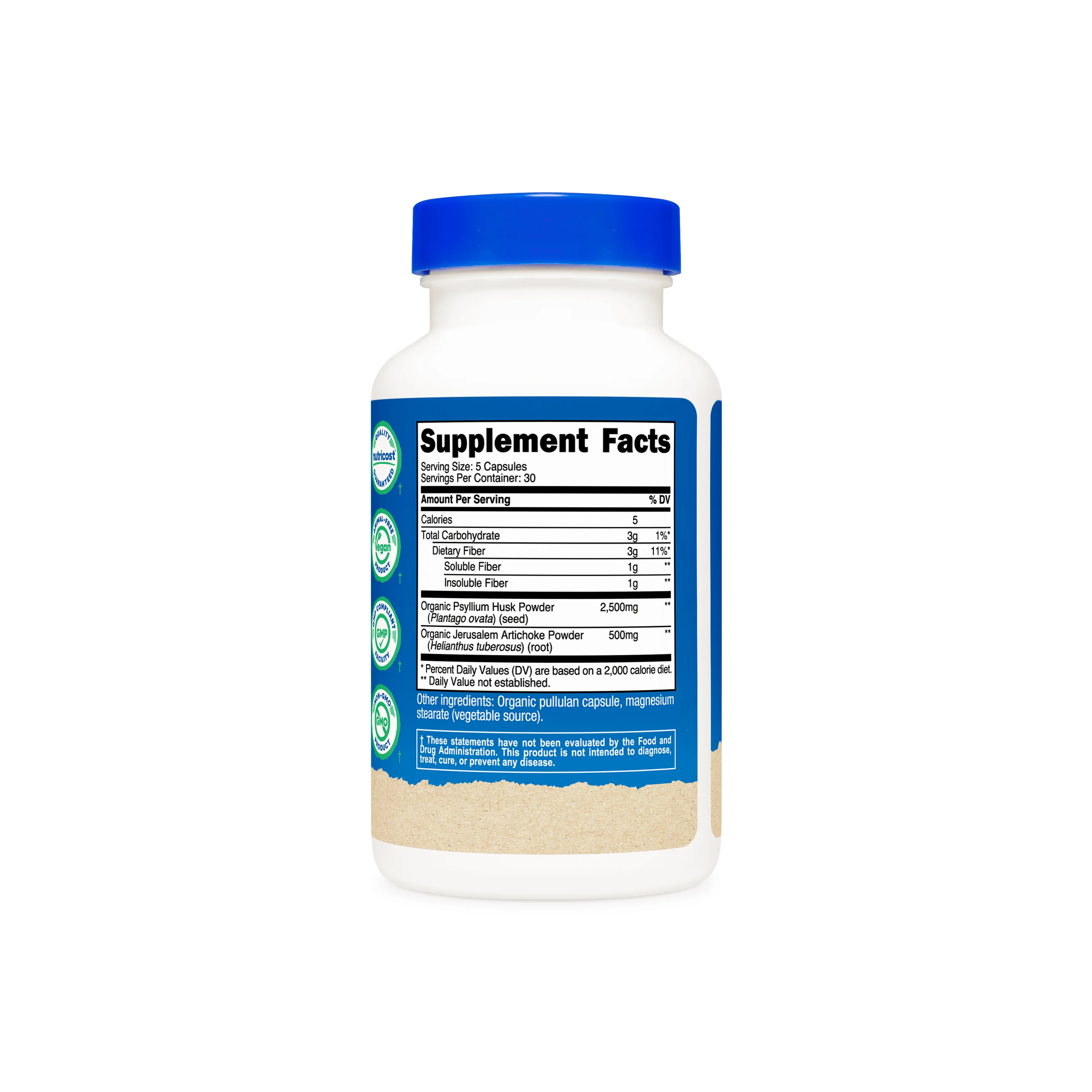 Nutricost Organic Fiber Capsules - Image 2