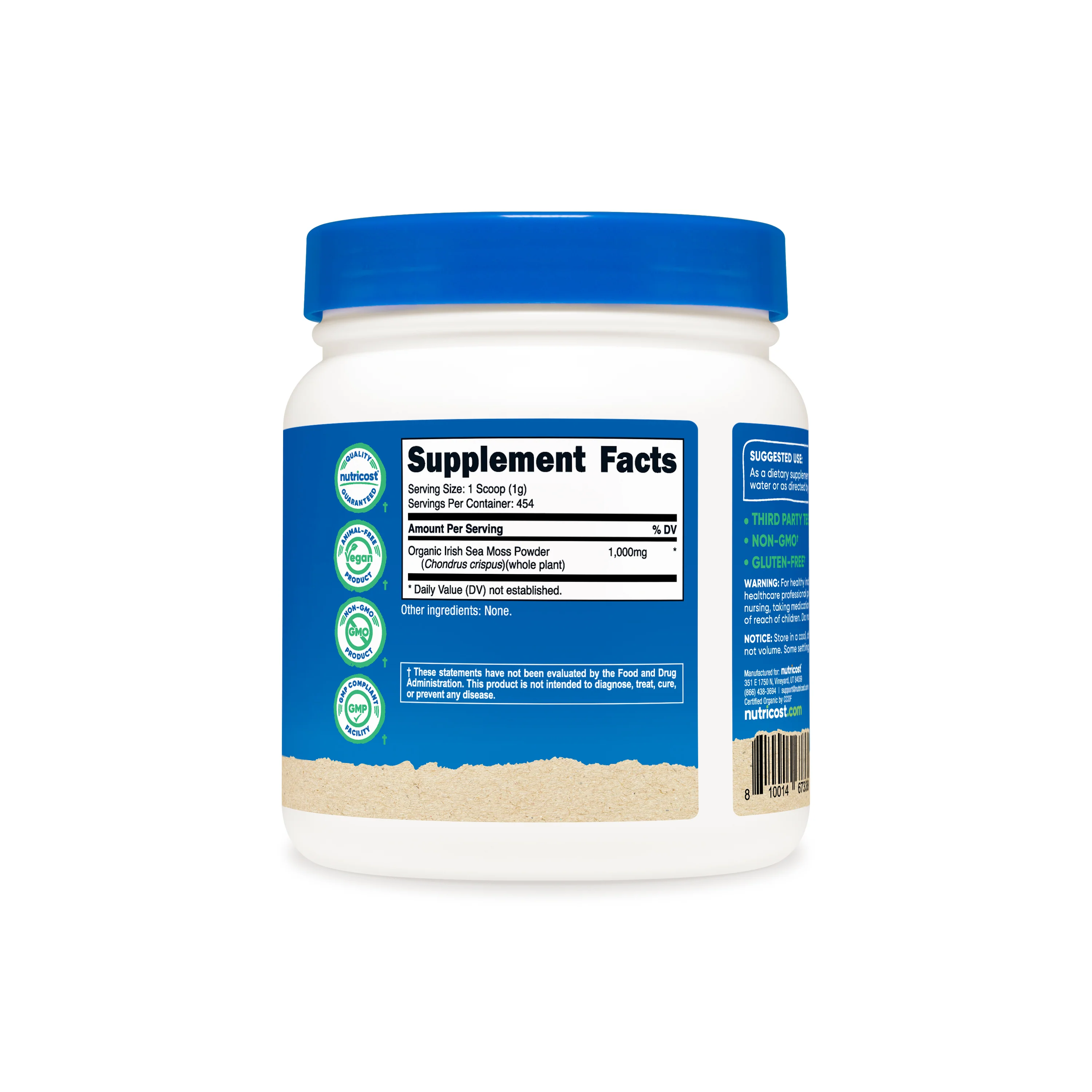 Nutricost Organic Irish Moss Powder - Image 2
