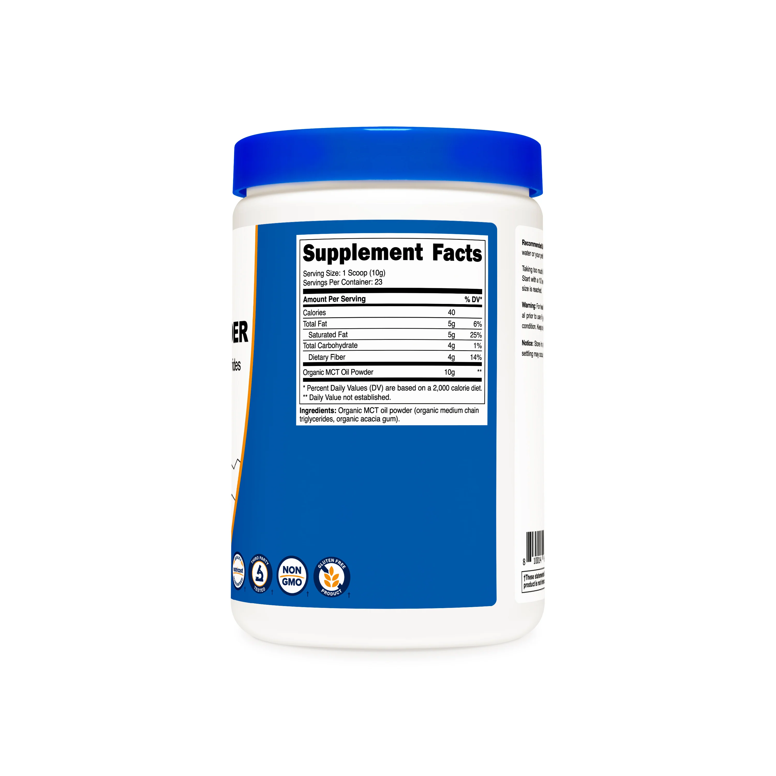 Nutricost Organic MCT Oil Powder - Image 5