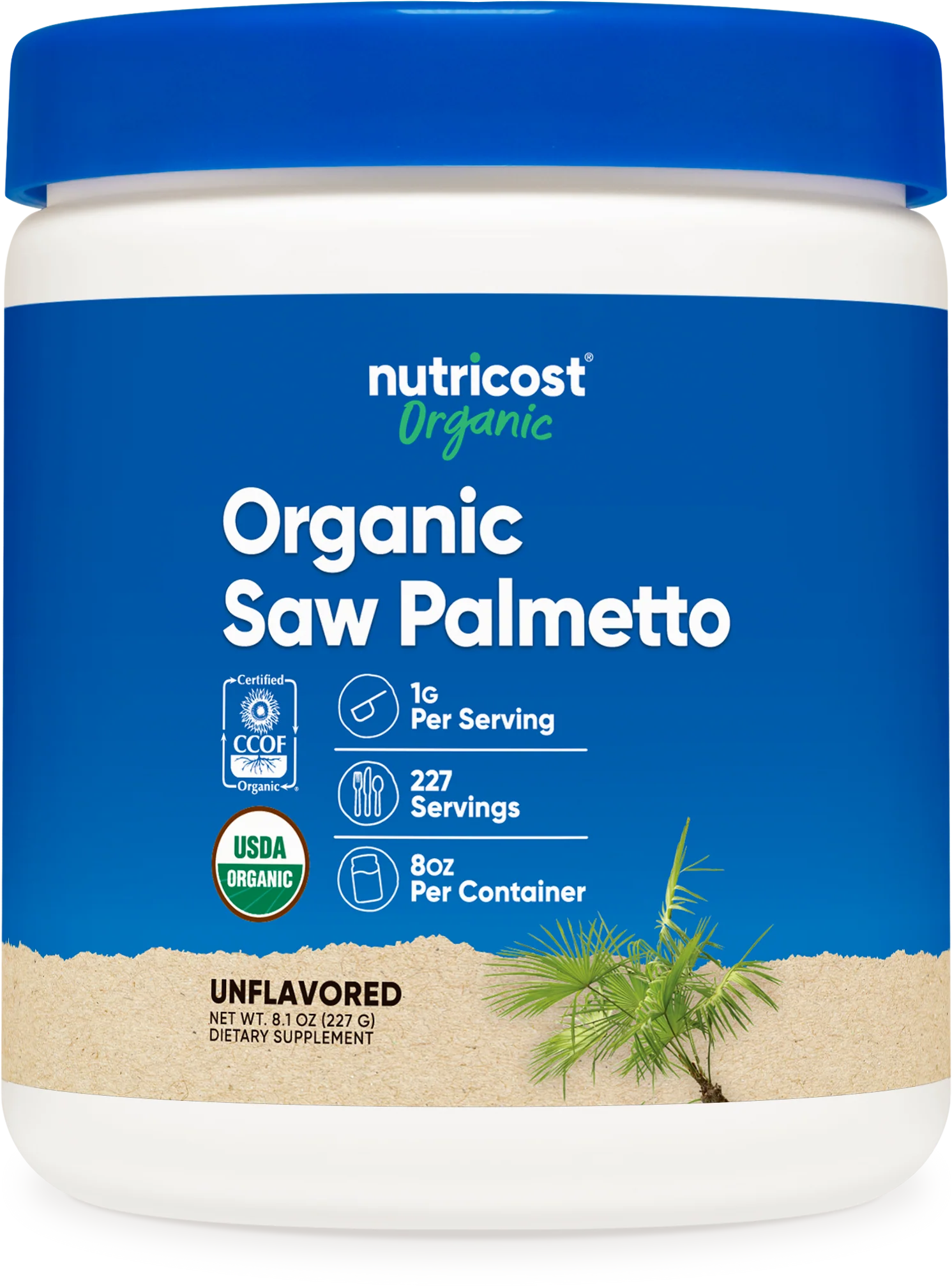 Nutricost Organic Saw Palmetto Powder (8 OZ) - Image 4