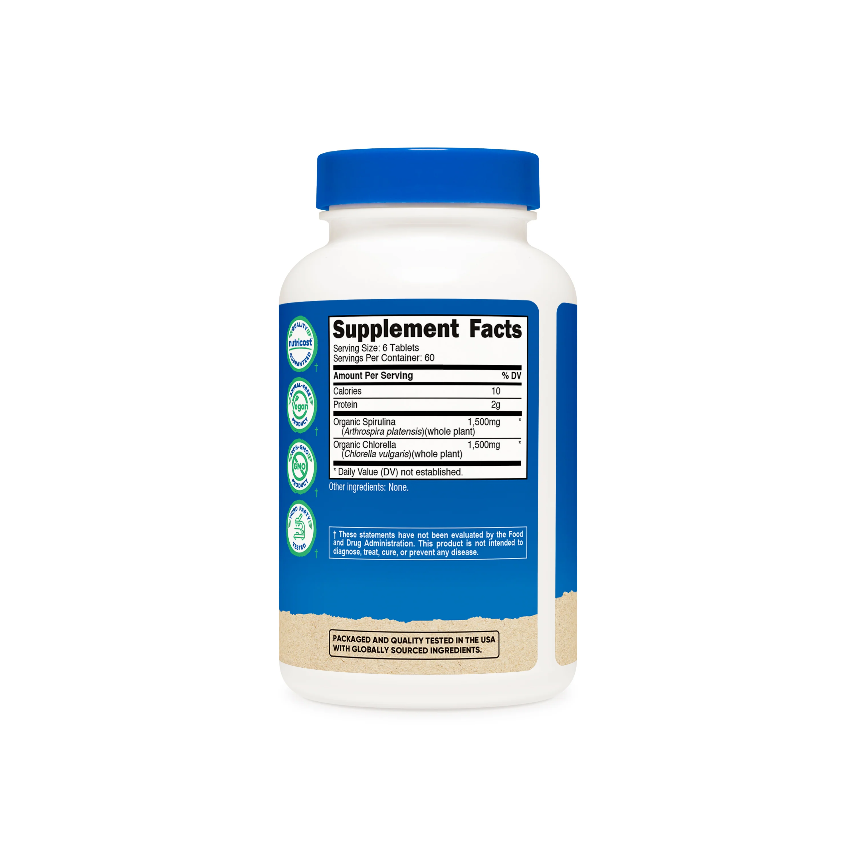 Nutricost Organic Spirulina + Chlorella - Image 3