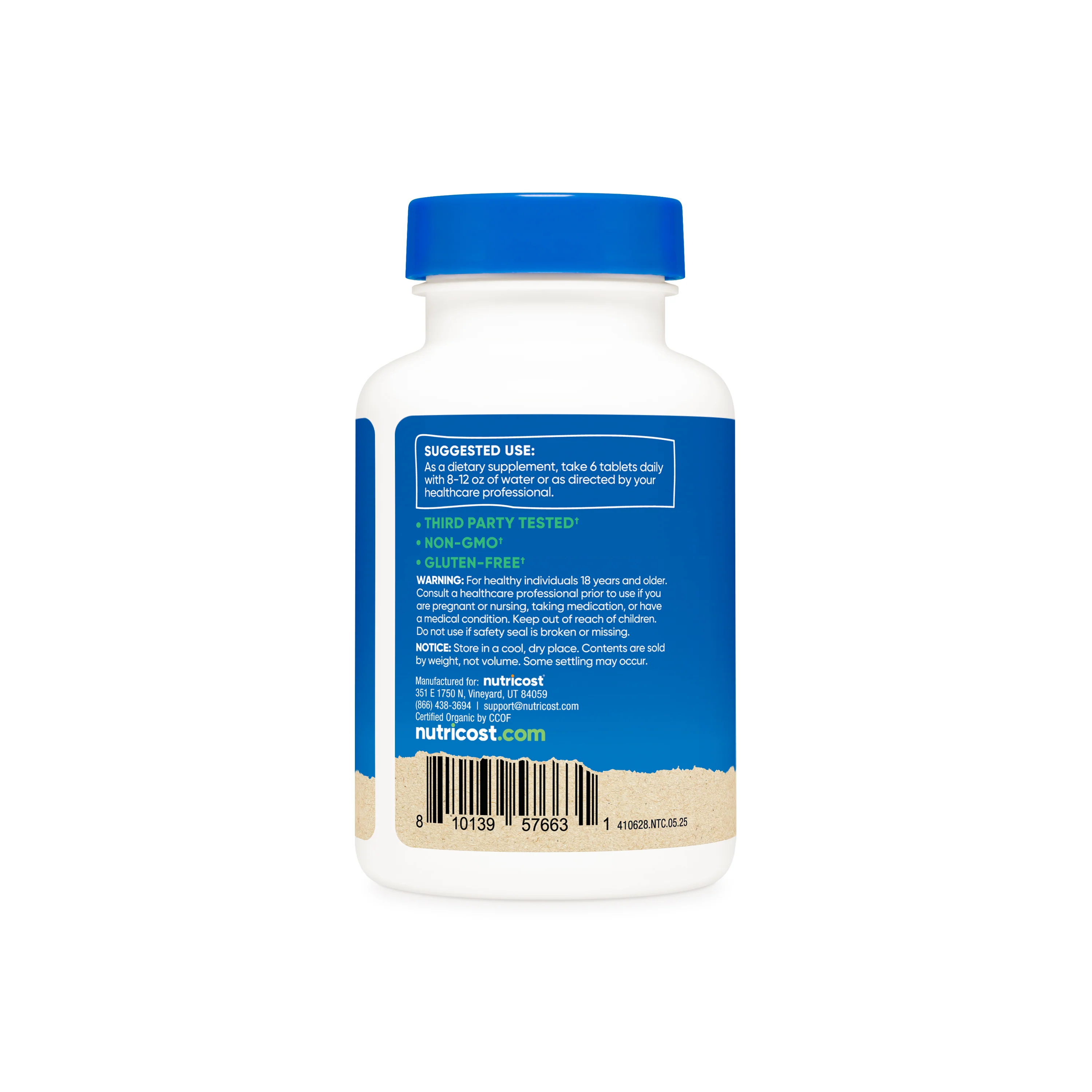Nutricost Organic Spirulina + Chlorella - Image 5