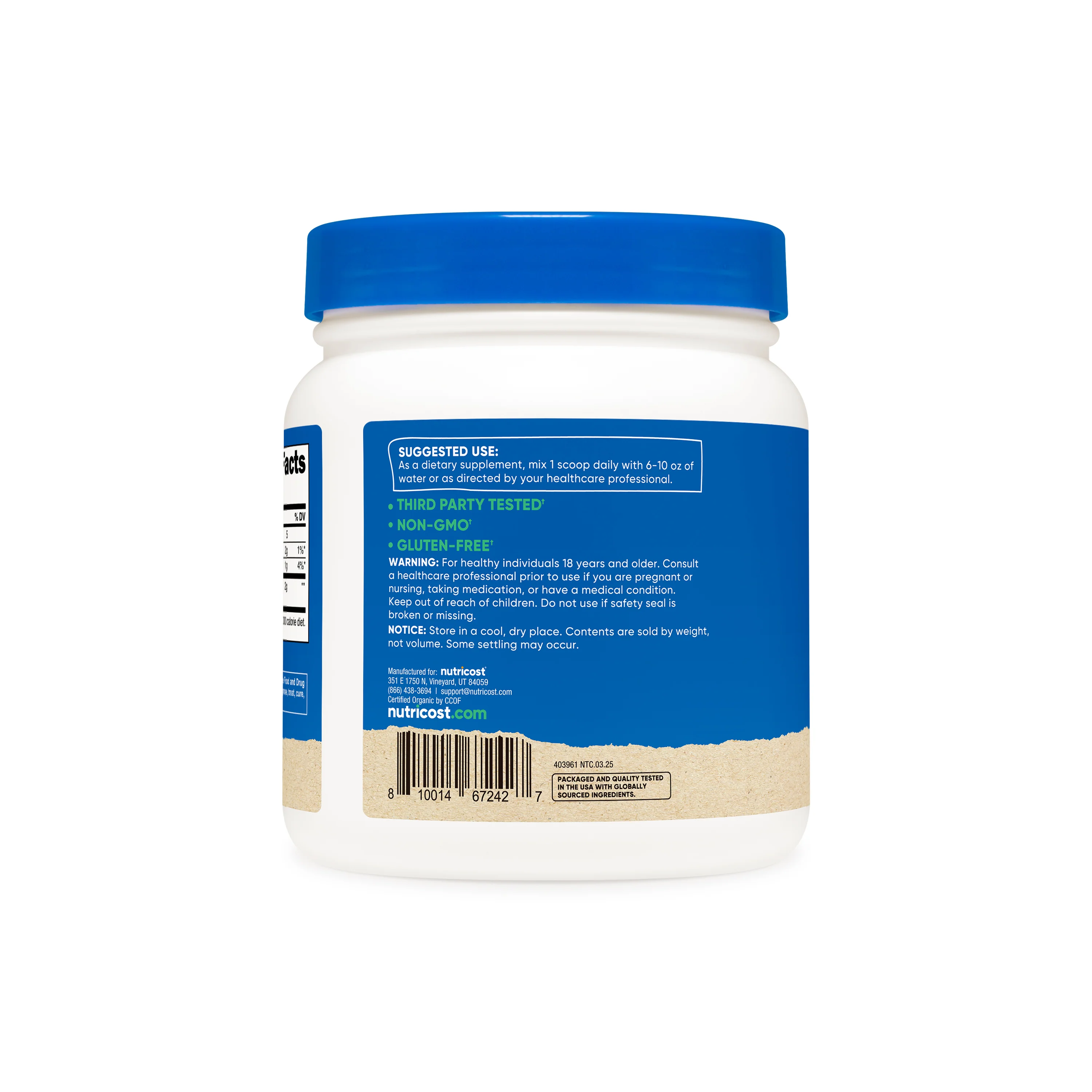 Nutricost Organic Turmeric Powder - Image 5