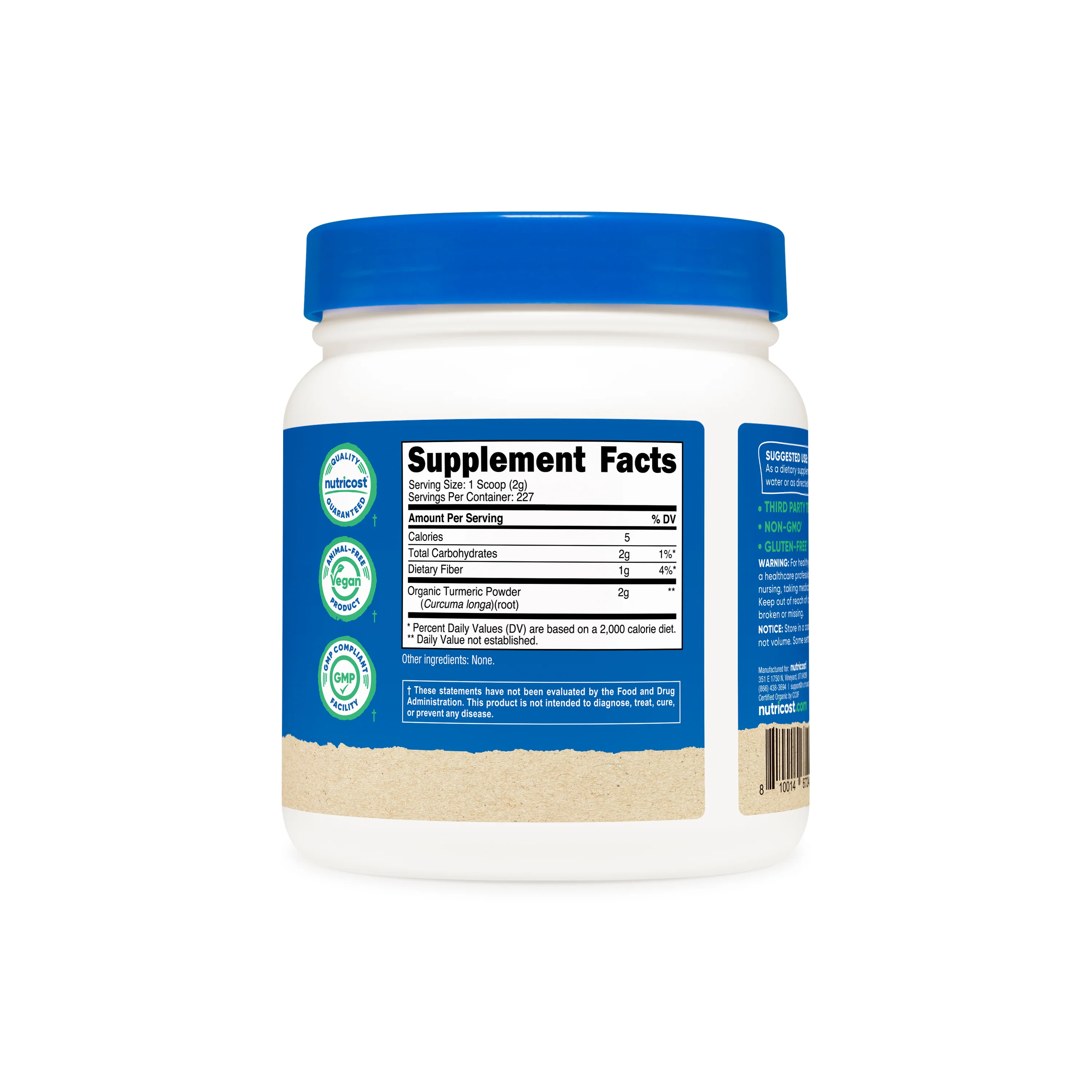 Nutricost Organic Turmeric Powder - Image 6