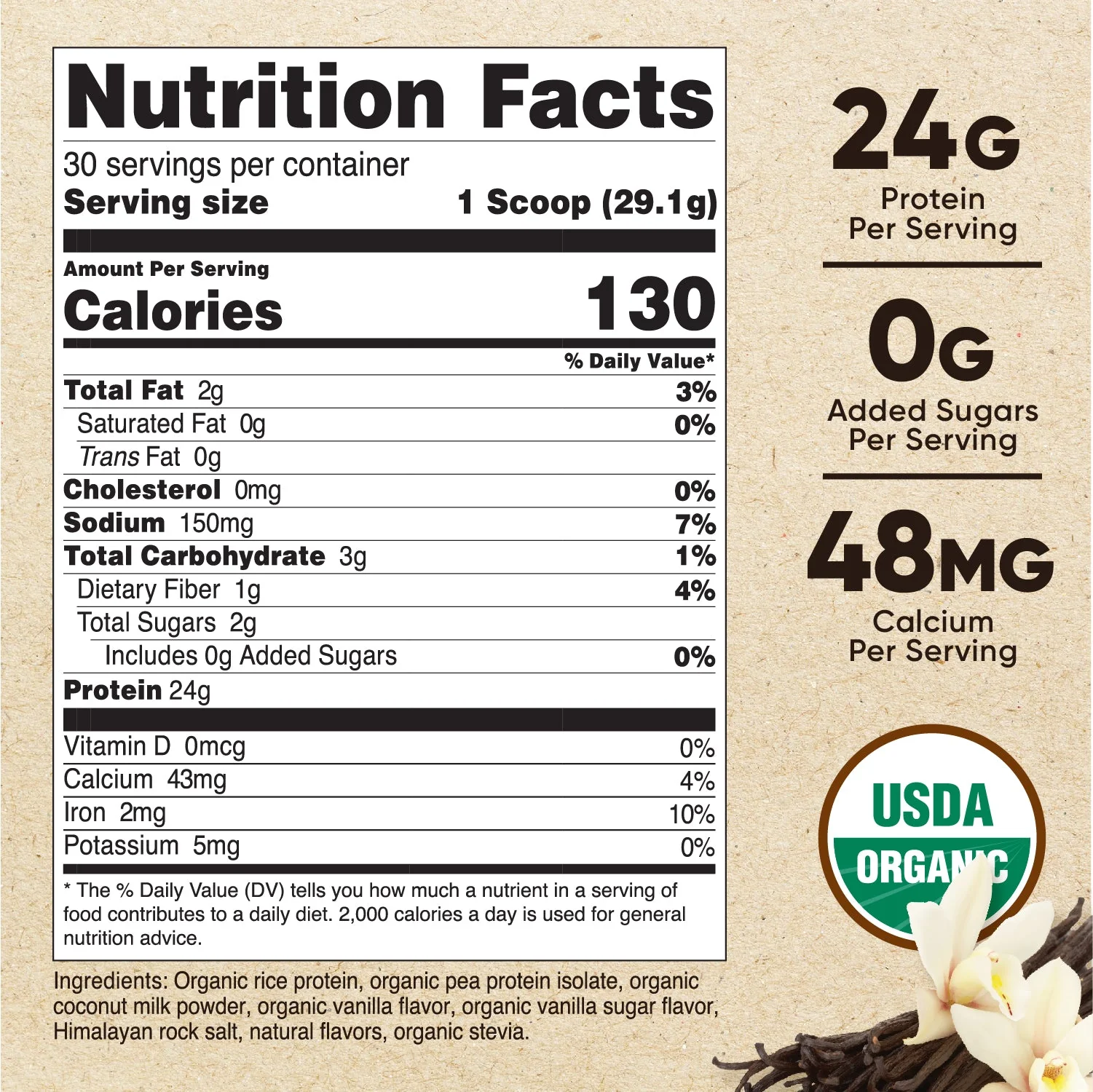 Nutricost Organic Vegan Meal - Image 4
