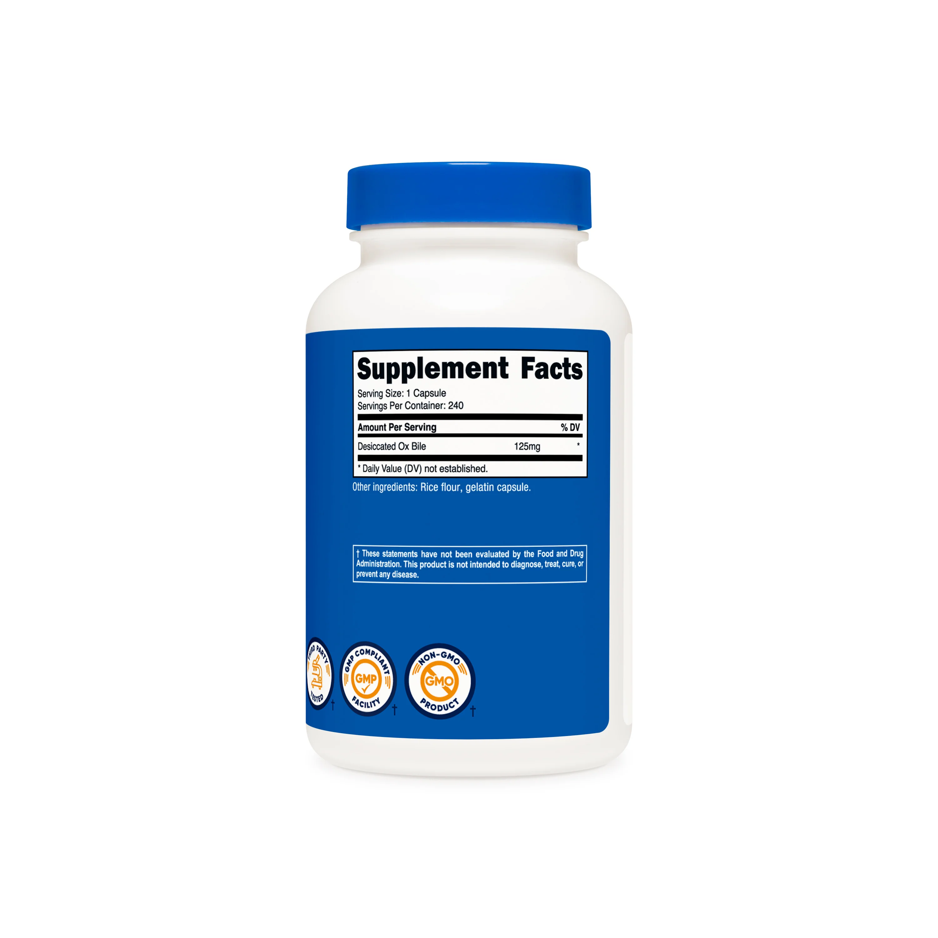 Nutricost Ox Bile Capsules - Image 4