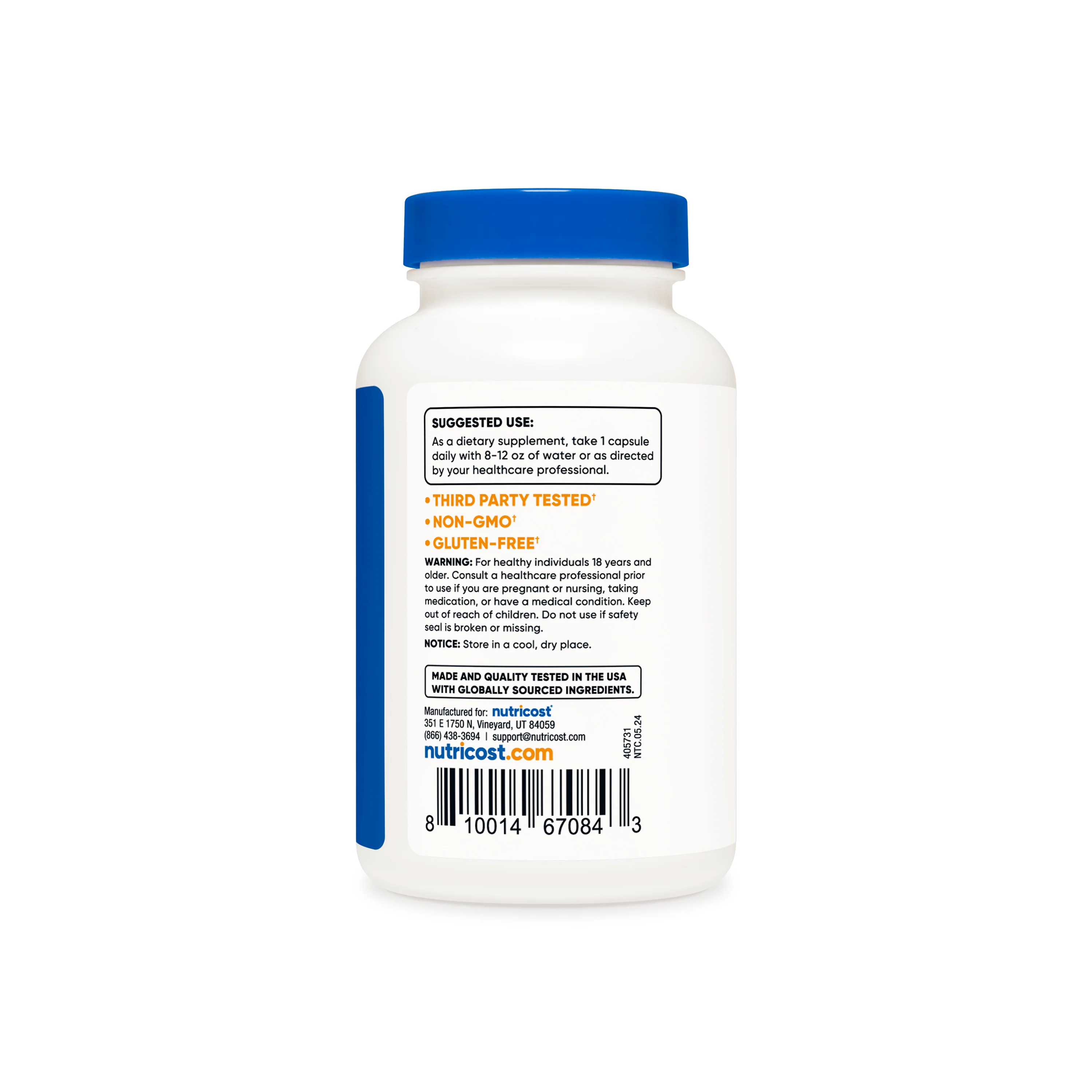 Nutricost Ox Bile Capsules - Image 5