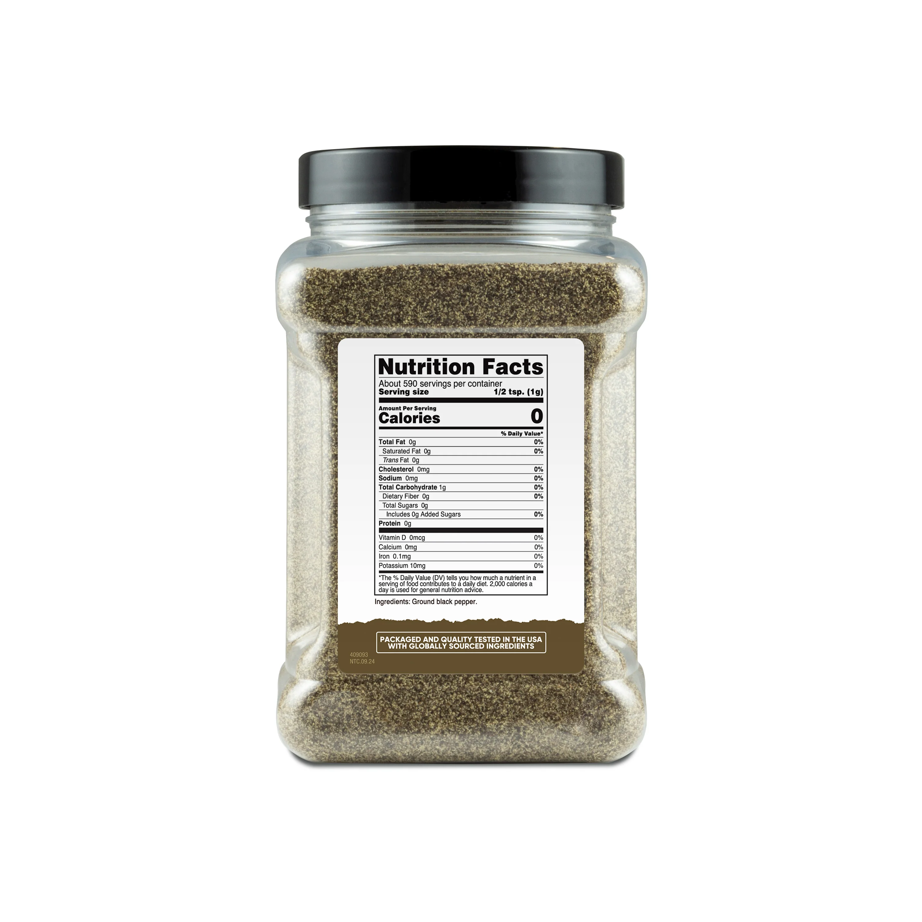 Nutricost Pantry Coarse Ground Black Pepper - Image 2
