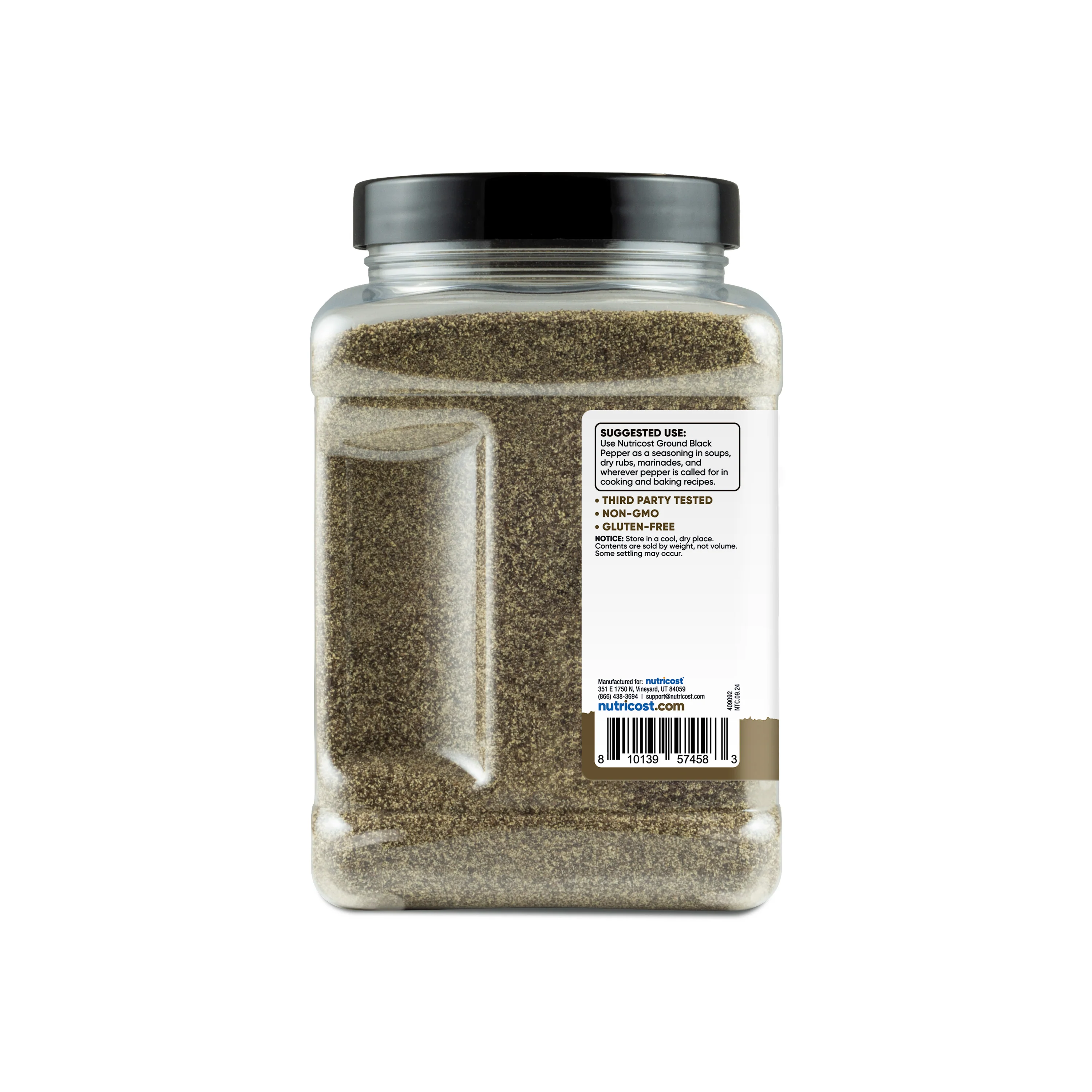 Nutricost Pantry Ground Black Pepper - Image 3