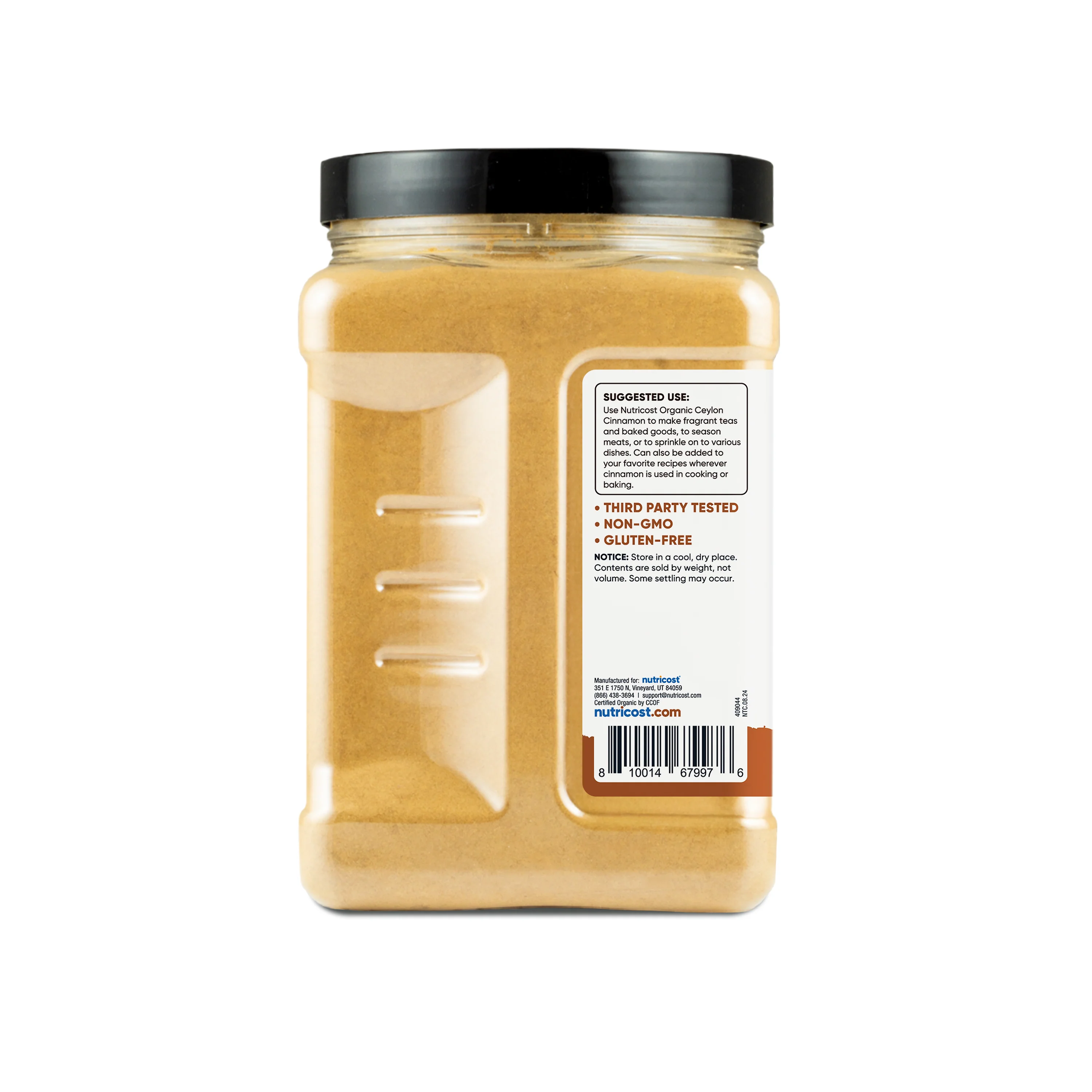 Nutricost Pantry Organic Ceylon Cinnamon - Image 3