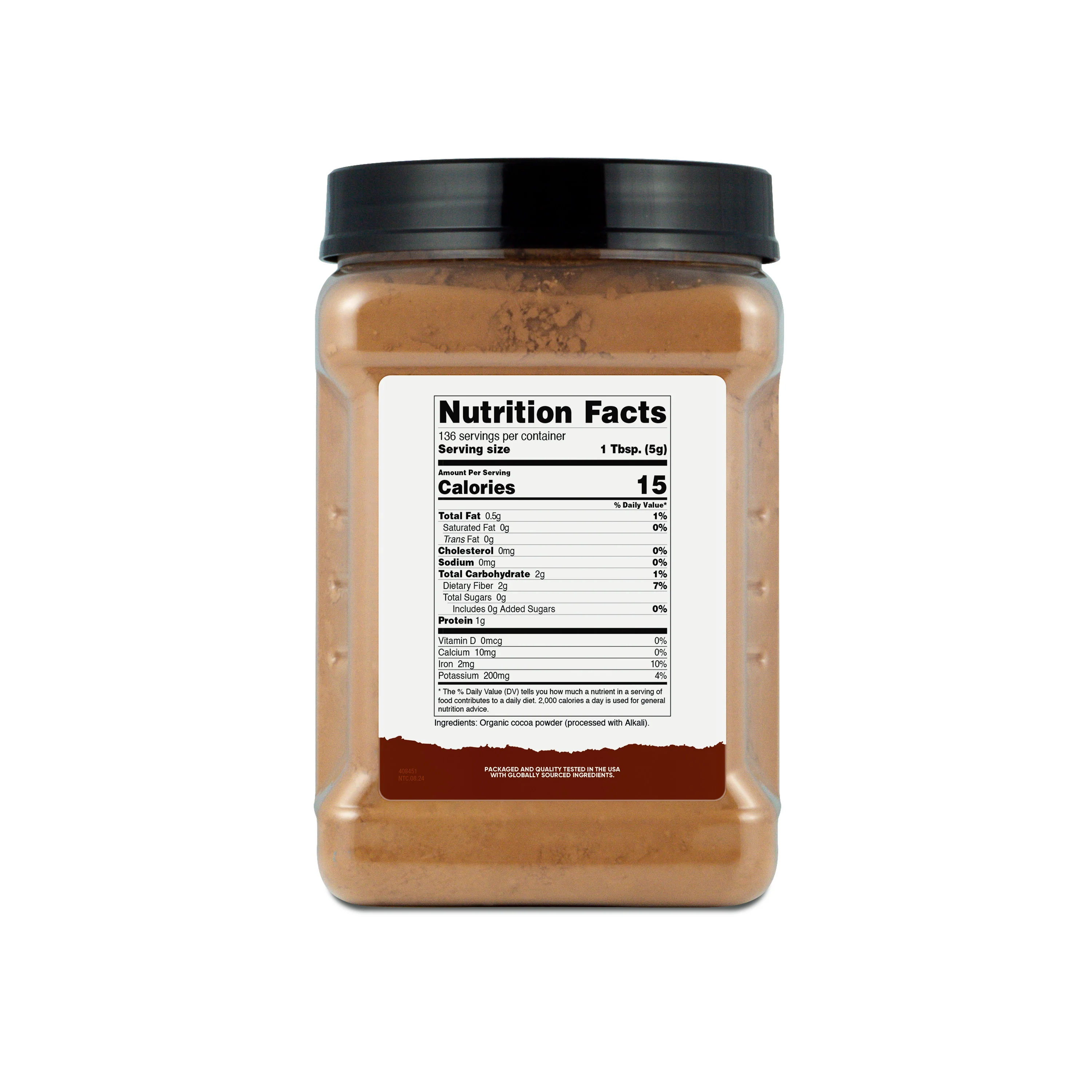 Nutricost Pantry Organic Cocoa Powder - Image 2
