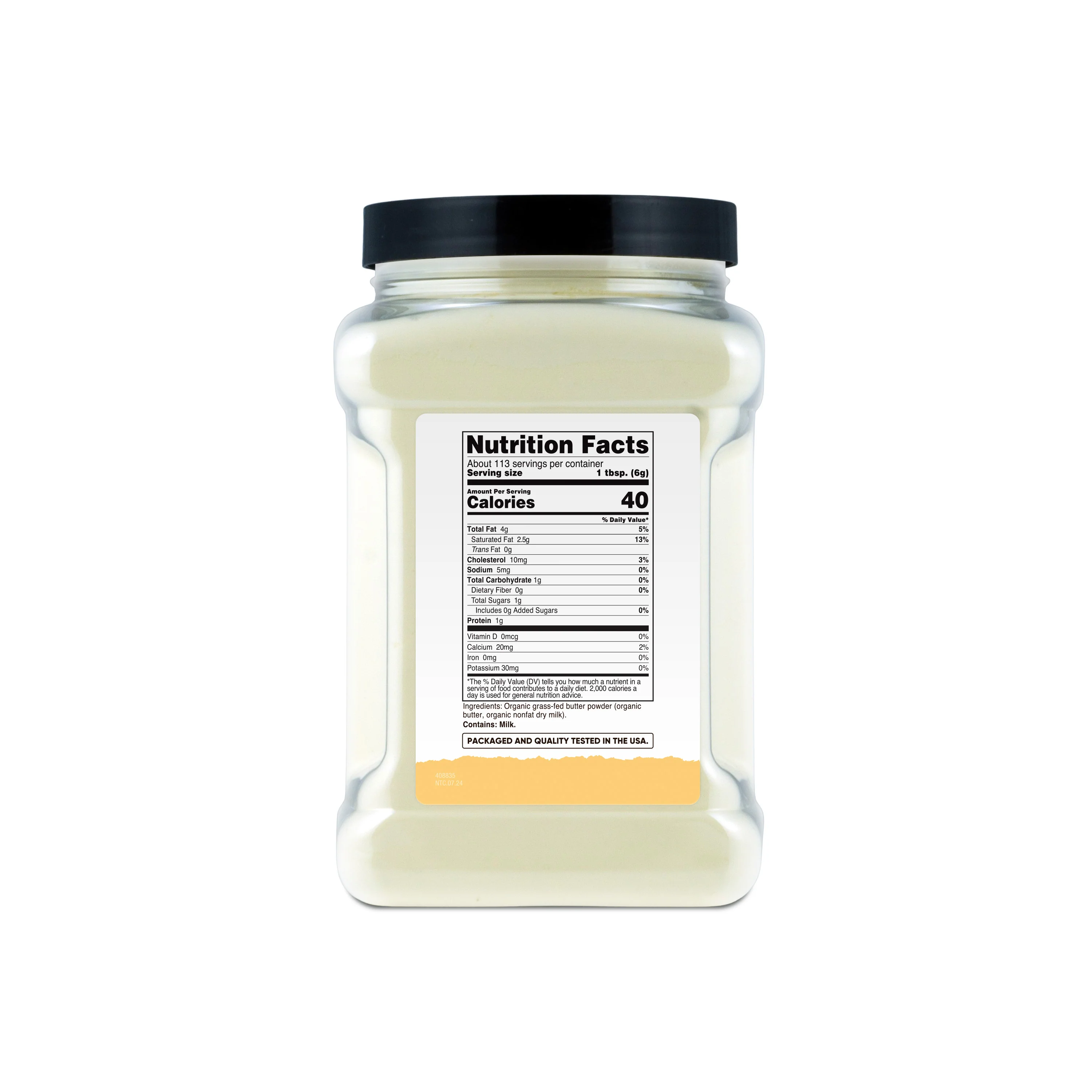 Nutricost Pantry Organic GF Butter Powder - Image 2