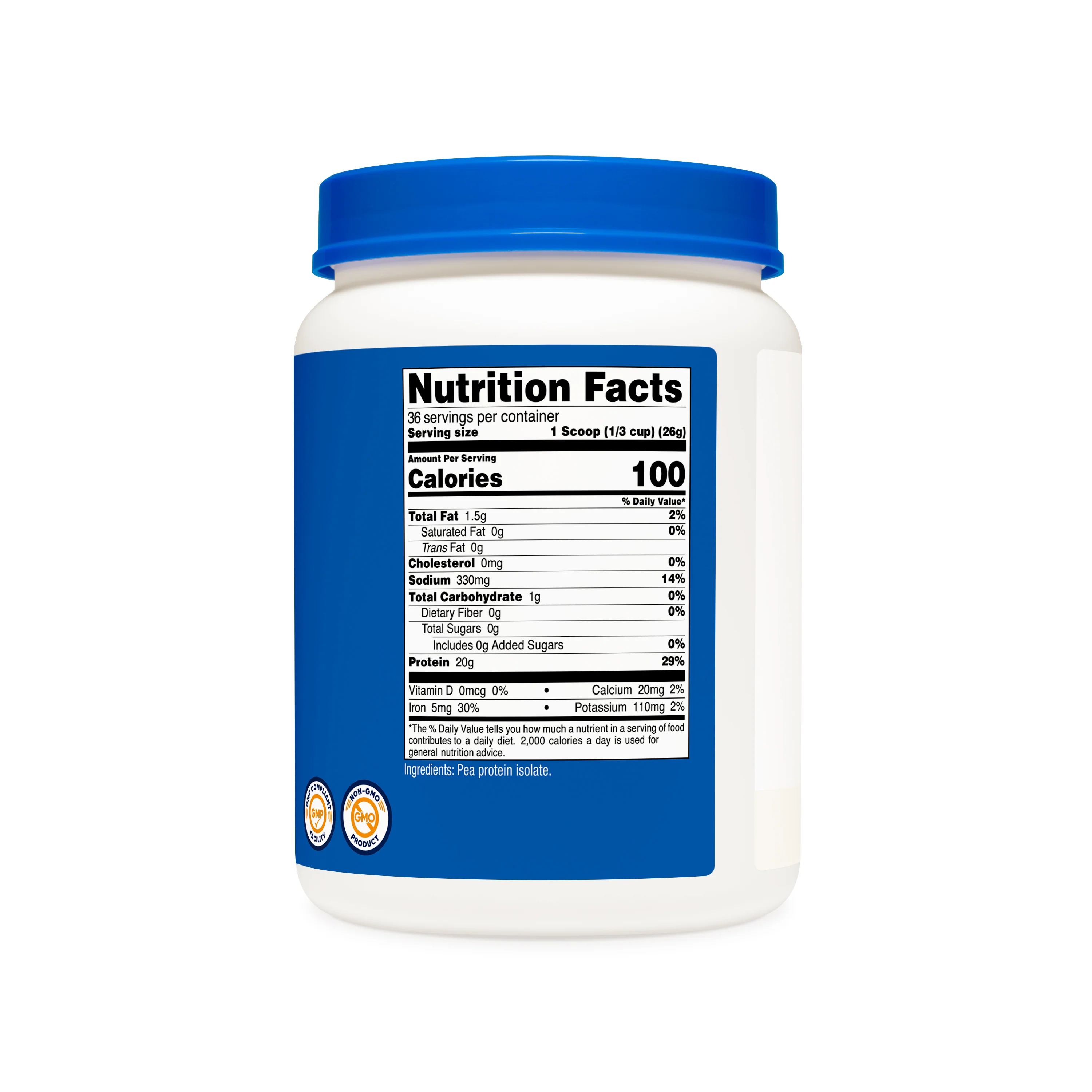 Nutricost Pea Protein Powder - Image 2