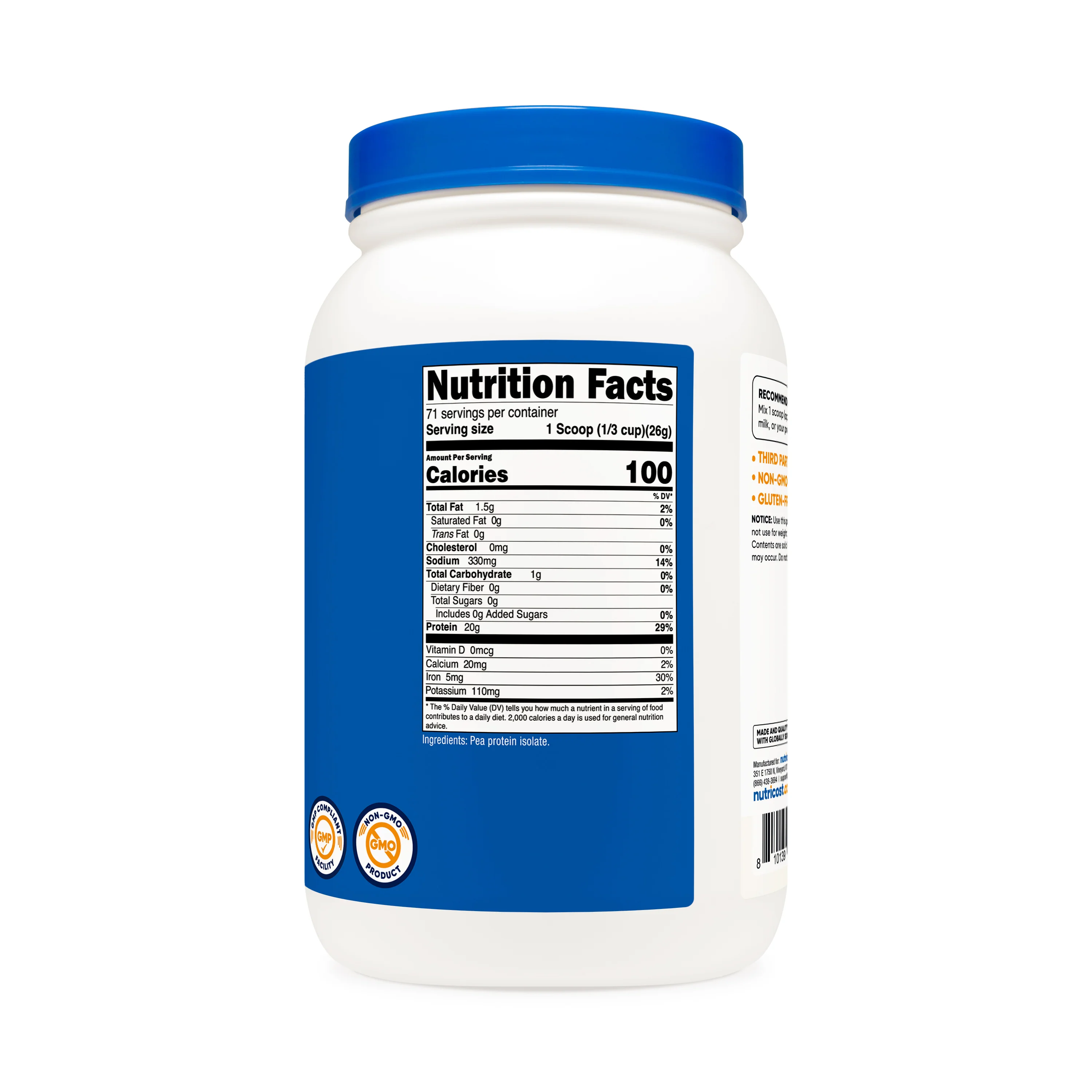 Nutricost Pea Protein Powder - Image 5