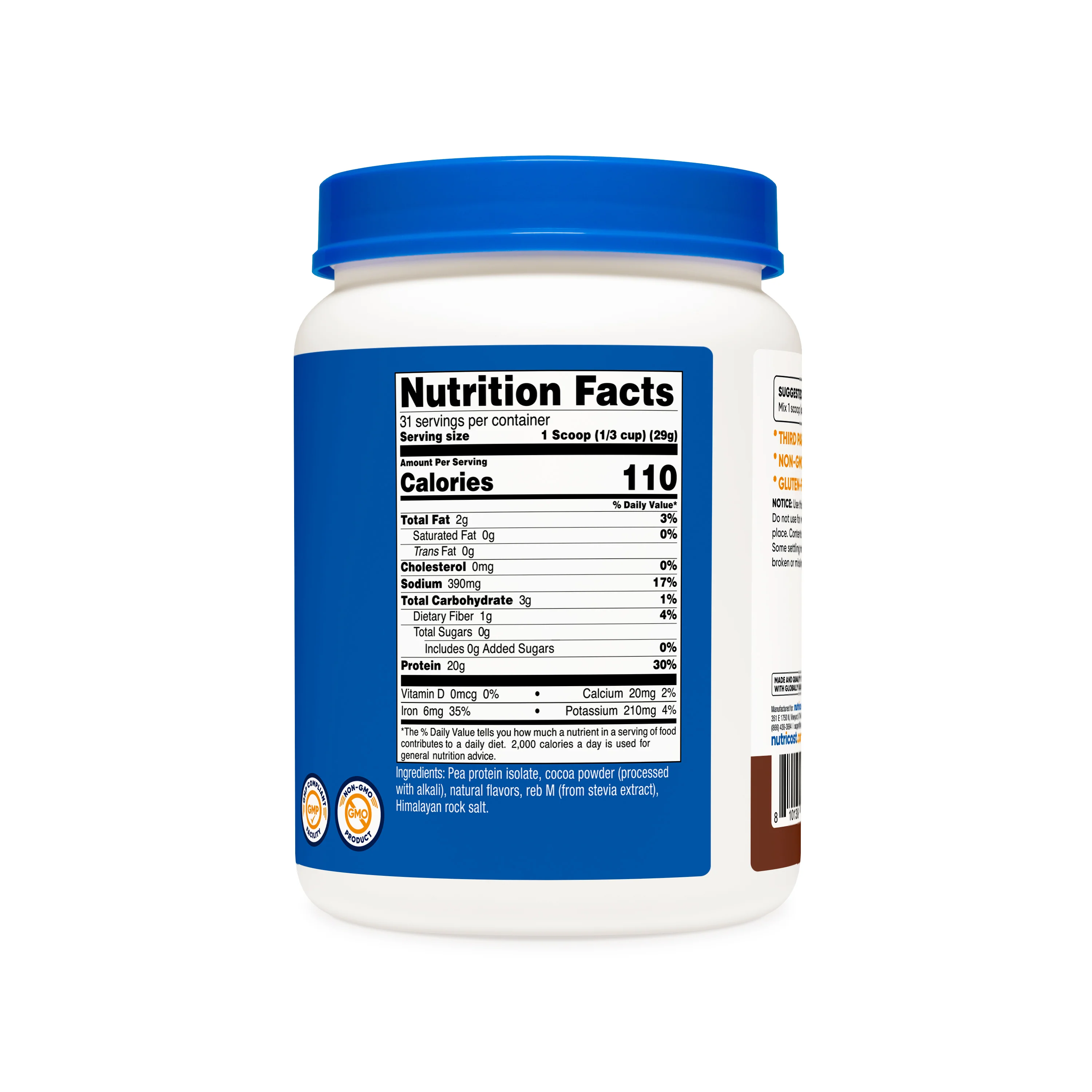 Nutricost Pea Protein Powder - Image 8