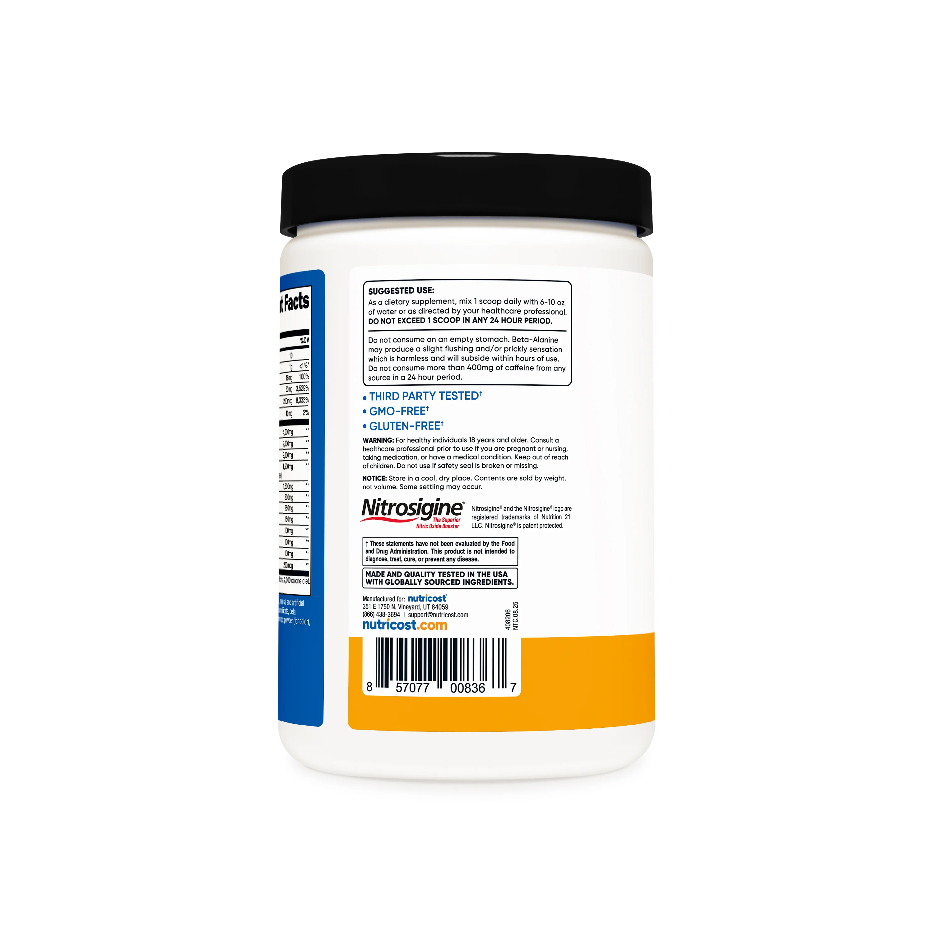 Nutricost Pre-X Workout Complex Powder - Image 25