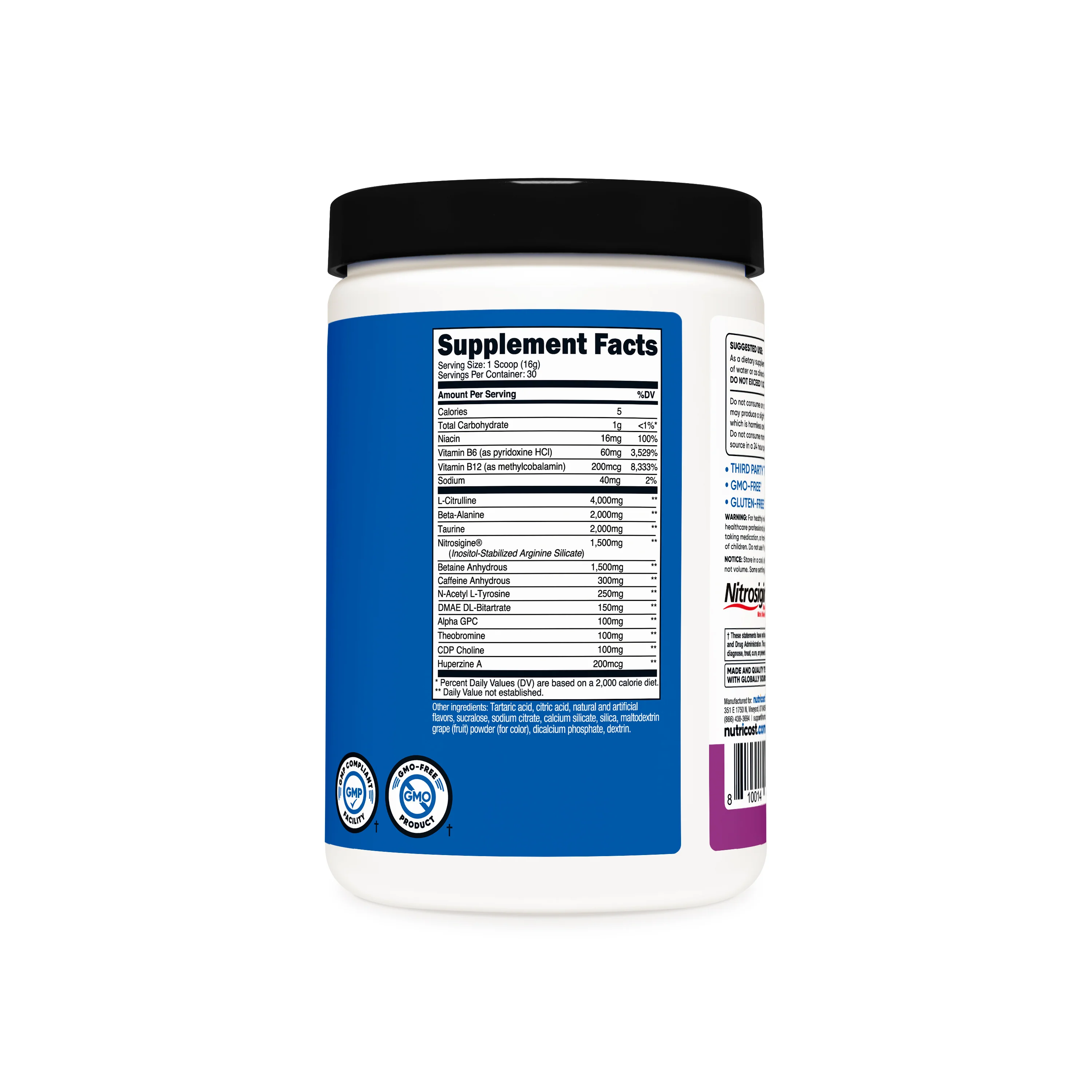 Nutricost Pre-X Workout Complex Powder - Image 28