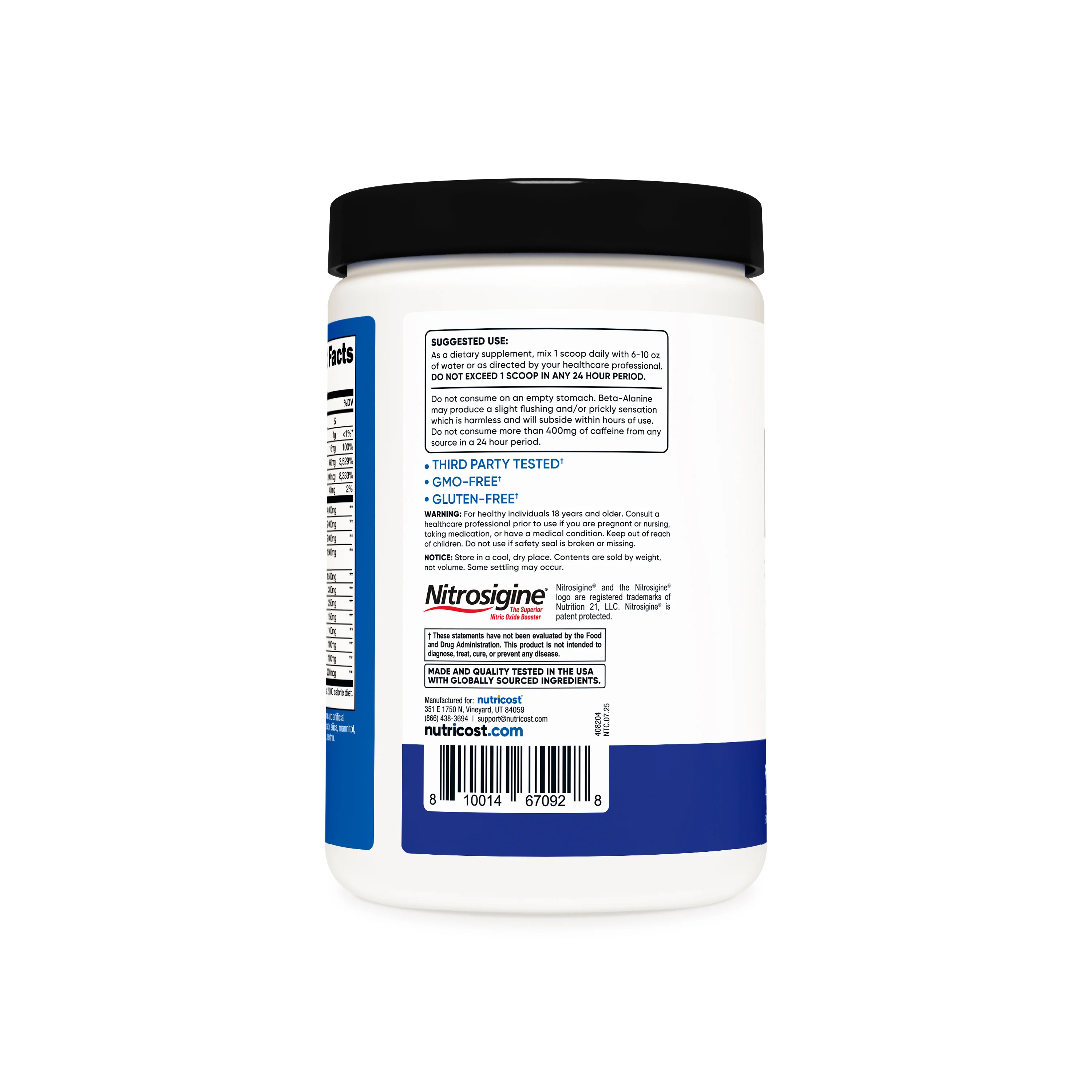 Nutricost Pre-X Workout Complex Powder - Image 3